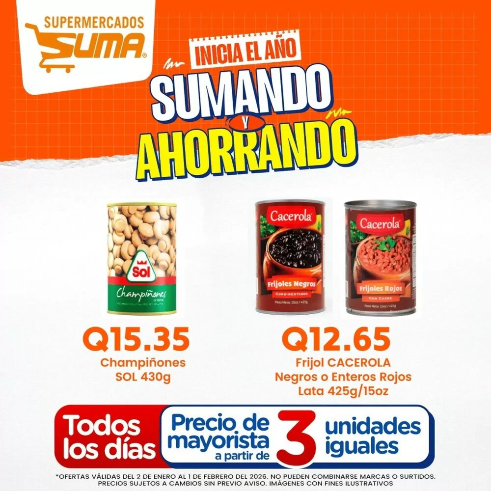 Folleto promocional de Suma Supermercados válido desde el 13/01/2026 - Página 5.