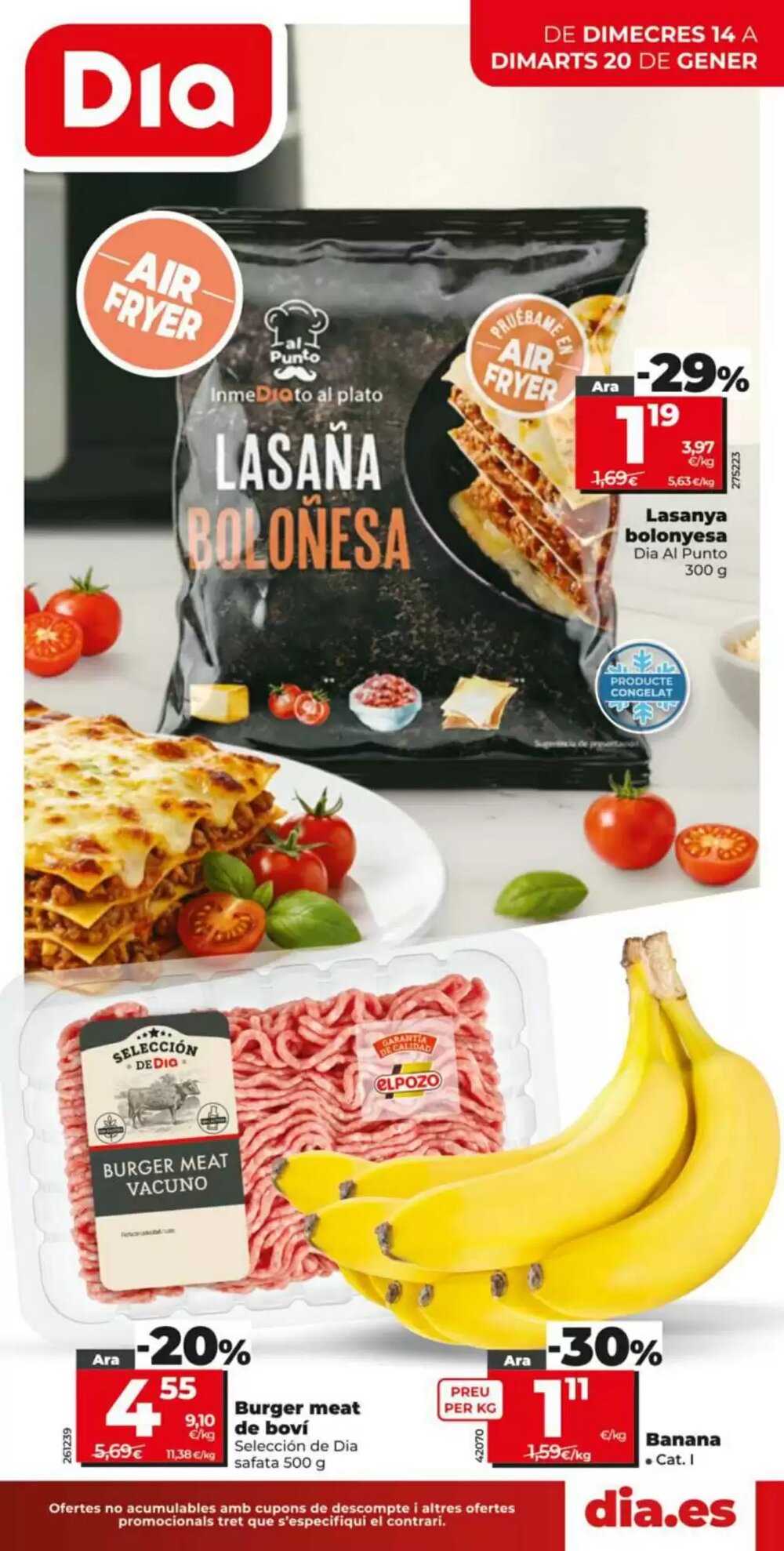 Folleto promocional de Dia válido desde el 14/01/2026 - Página 1.