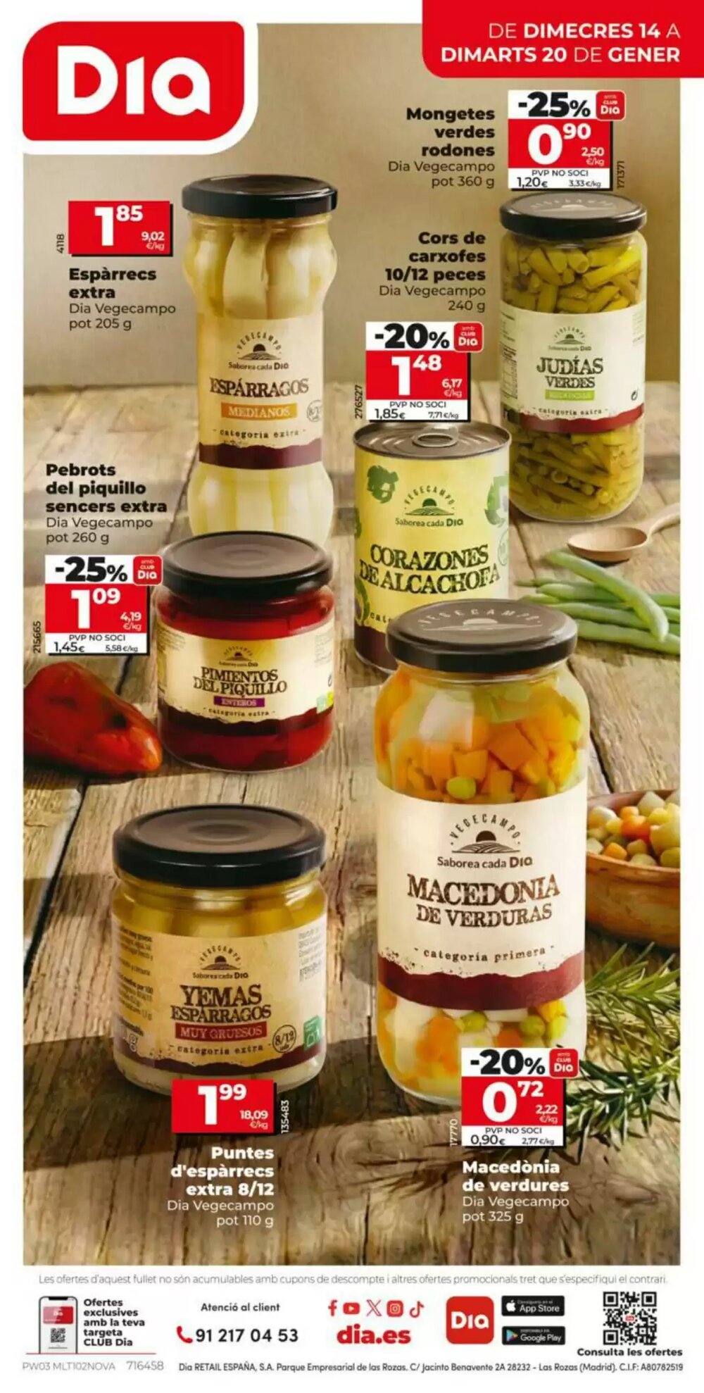 Folleto promocional de Dia válido desde el 14/01/2026 - Página 12.