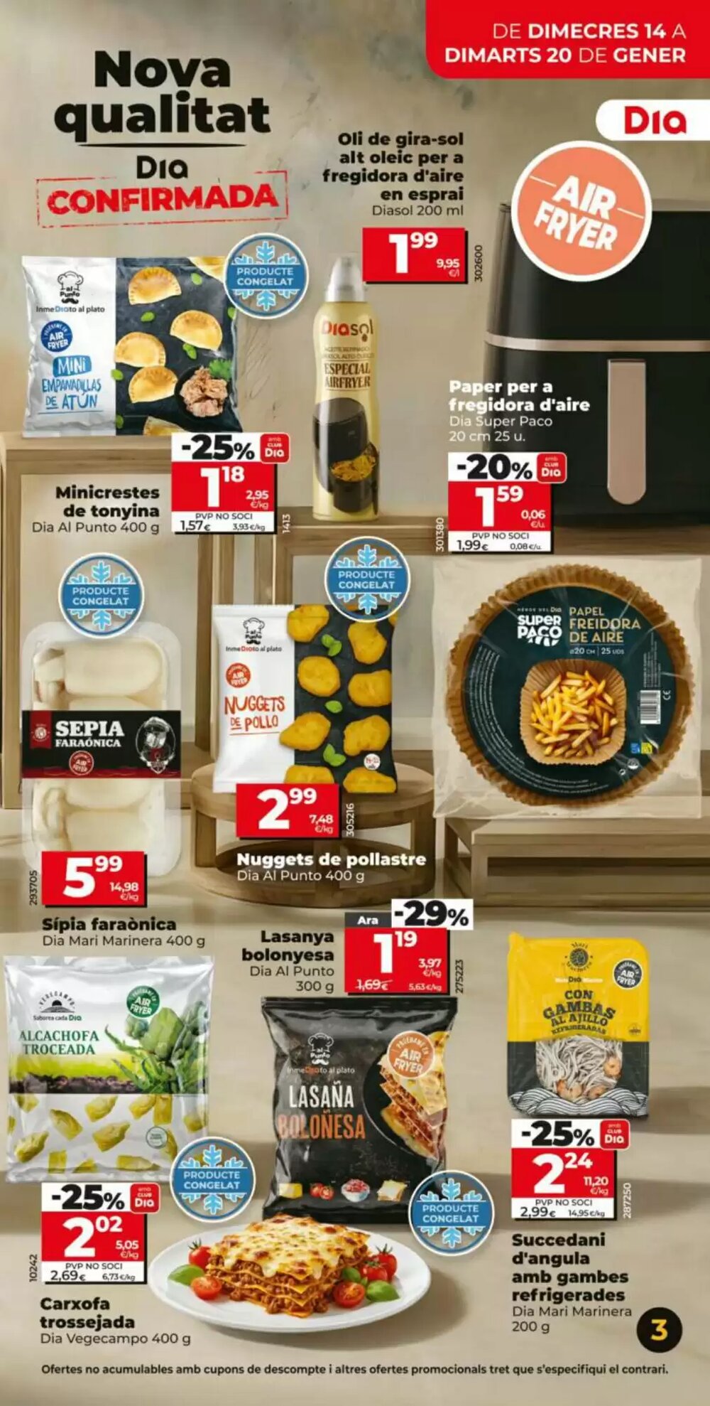 Folleto promocional de Dia válido desde el 14/01/2026 - Página 3.