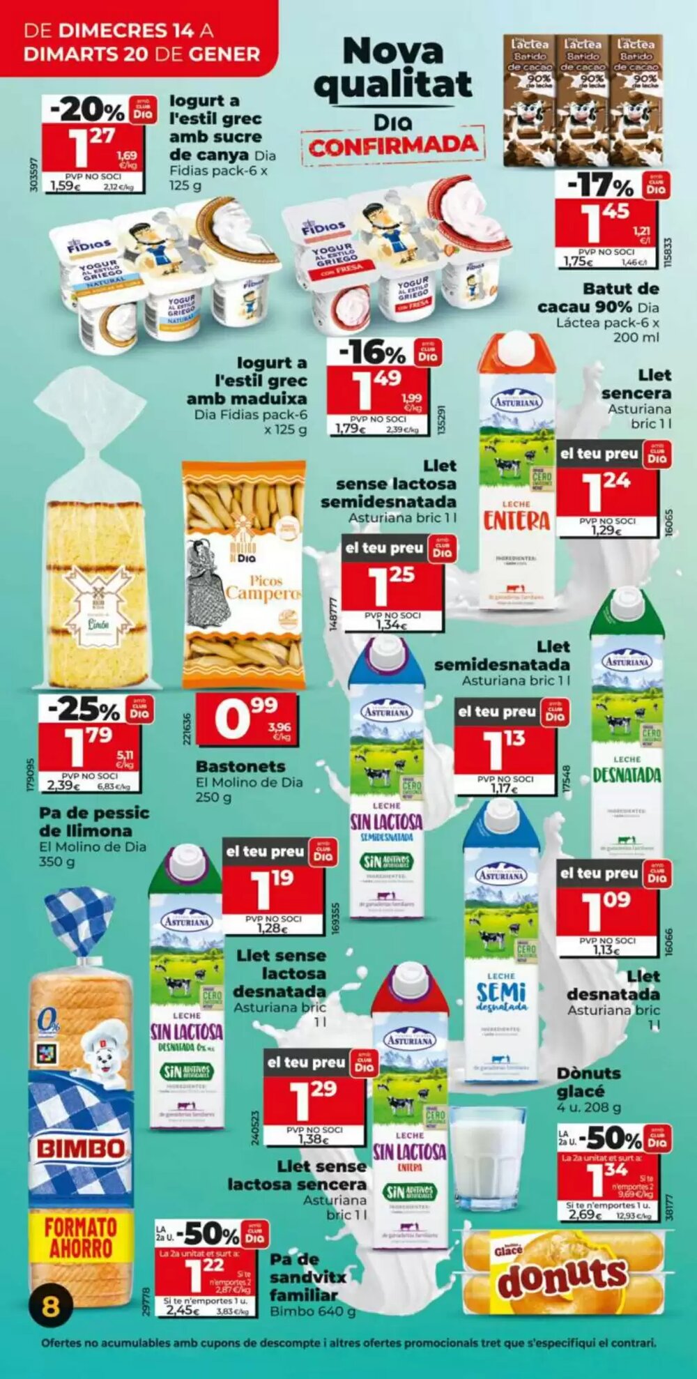 Folleto promocional de Dia válido desde el 14/01/2026 - Página 8.