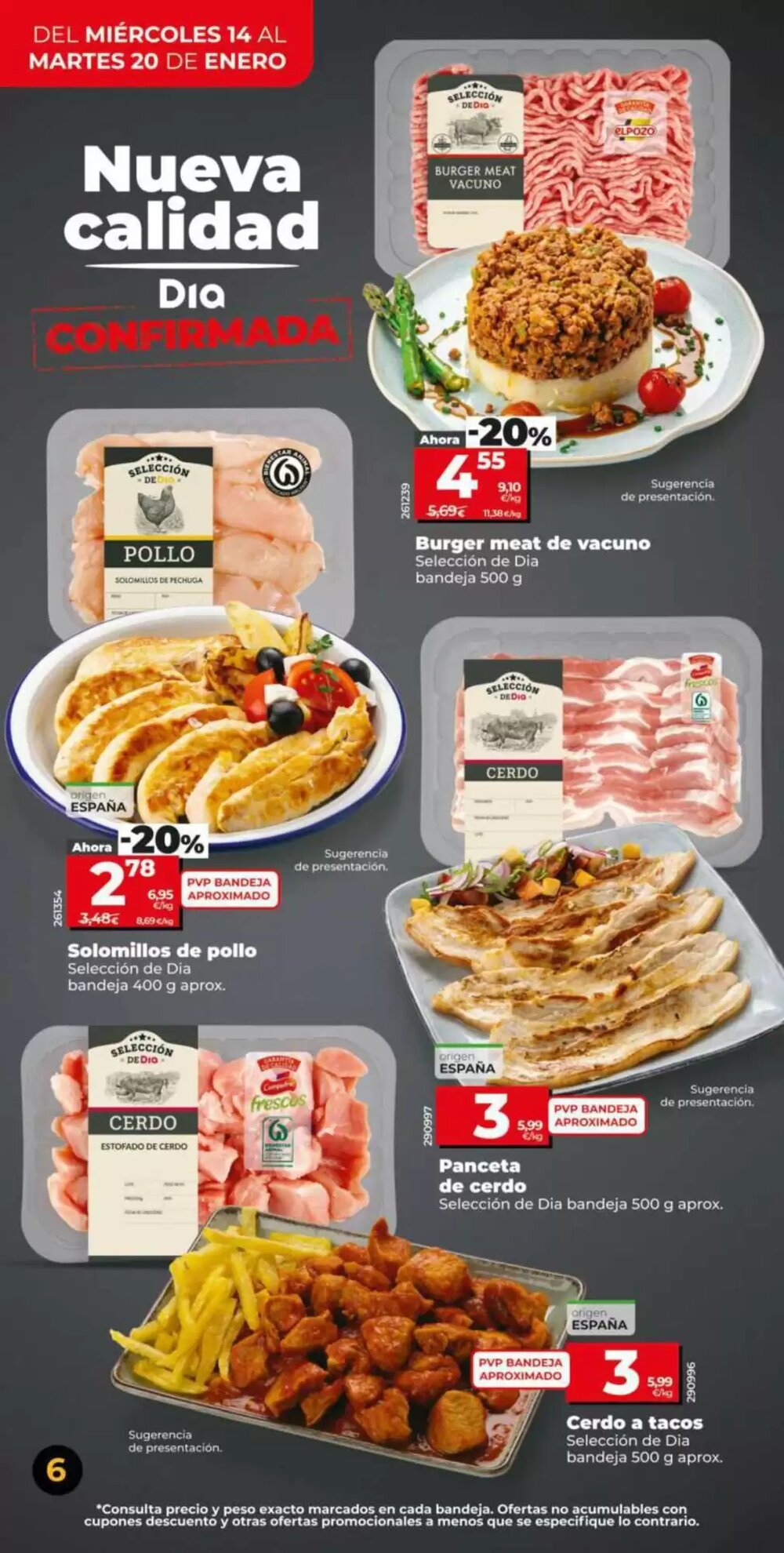 Folleto promocional de Dia válido desde el 14/01/2026 - Página 6.