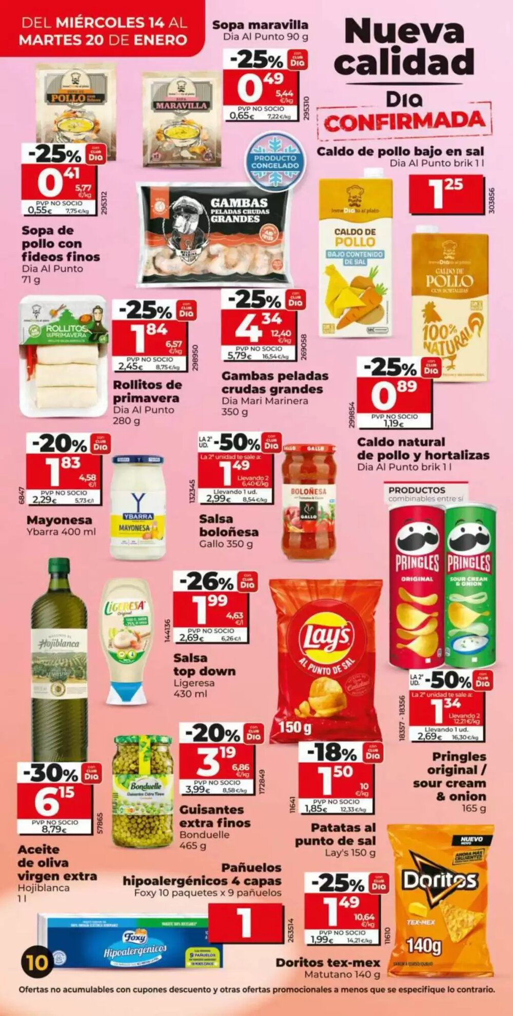 Folleto promocional de Dia válido desde el 14/01/2026 - Página 10.