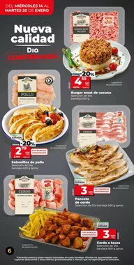 Folleto promocional de Dia válido desde el 14/01/2026 - Página 6.