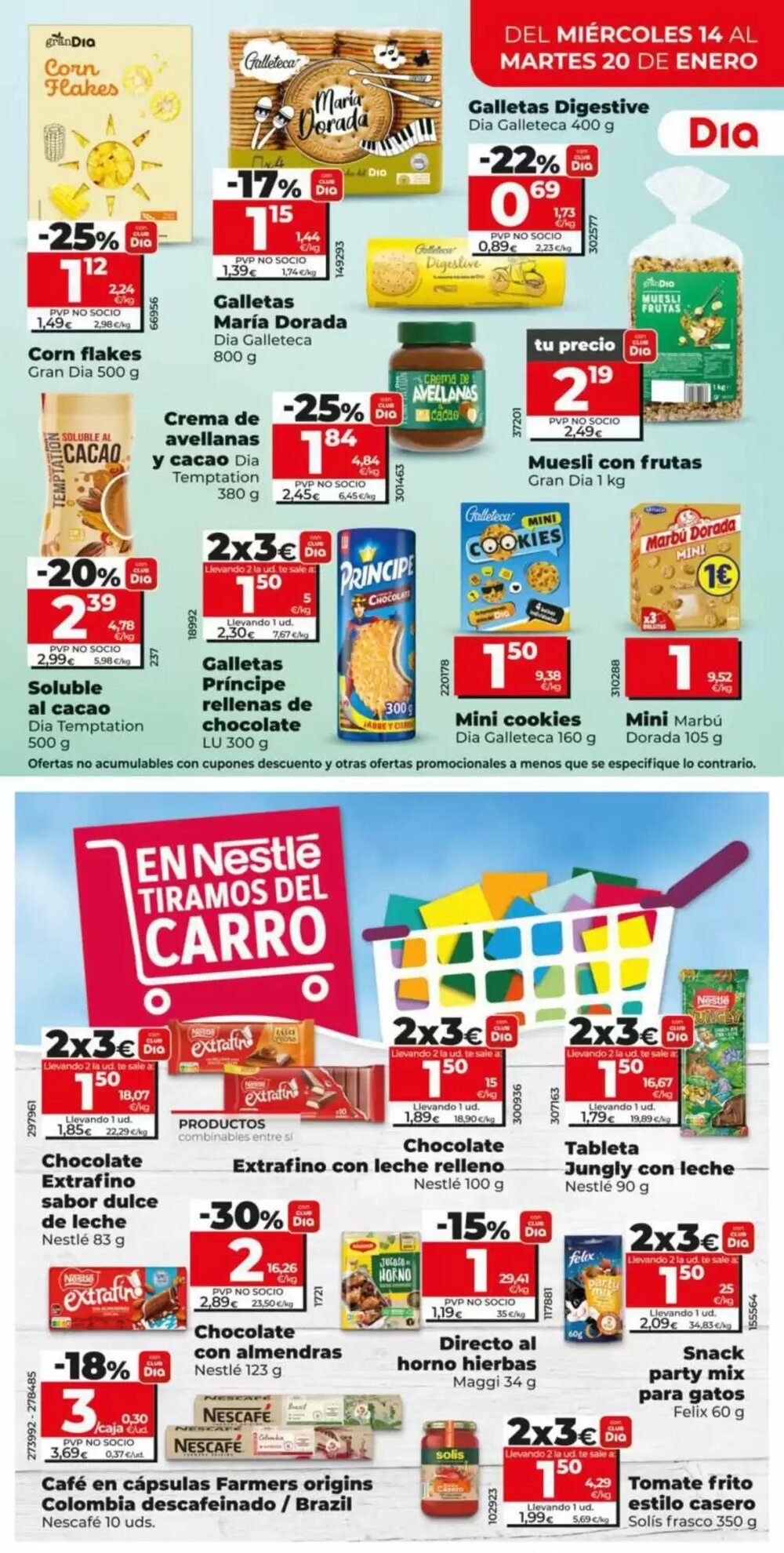 Folleto promocional de Dia válido desde el 14/01/2026 - Página 9.