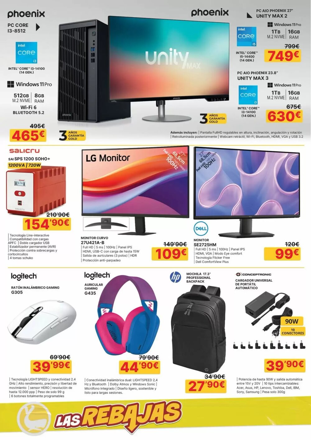 Folleto promocional de Dynos Informática válido desde el 14/01/2026 - Página 2.