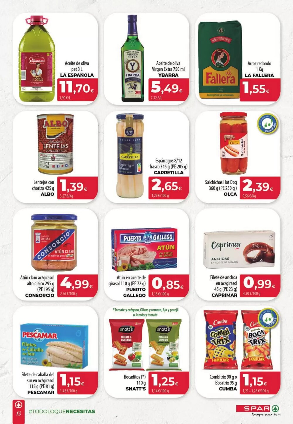 Folleto promocional de Spar válido desde el 14/01/2026 - Página 13.