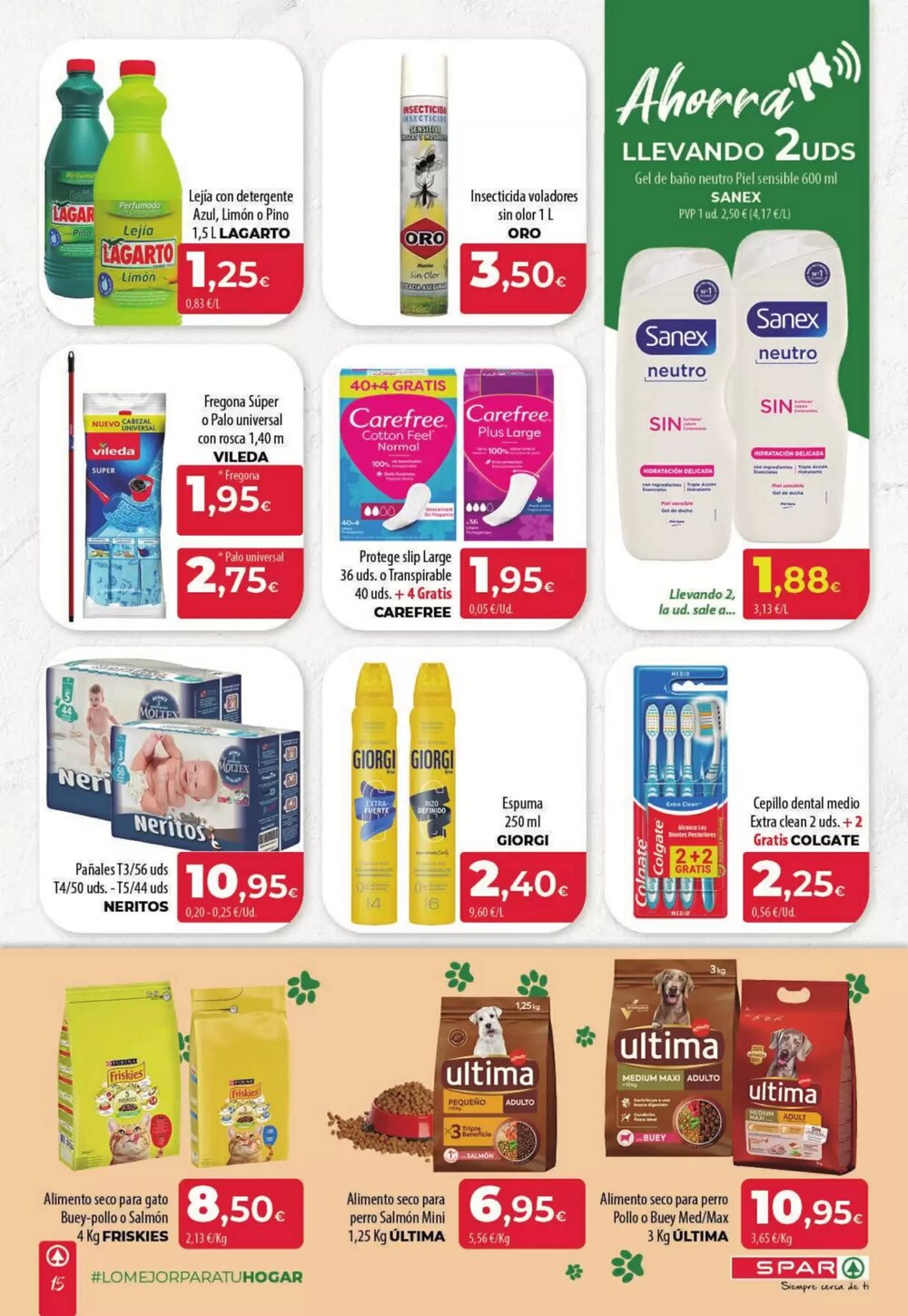 Folleto promocional de Spar válido desde el 14/01/2026 - Página 15.