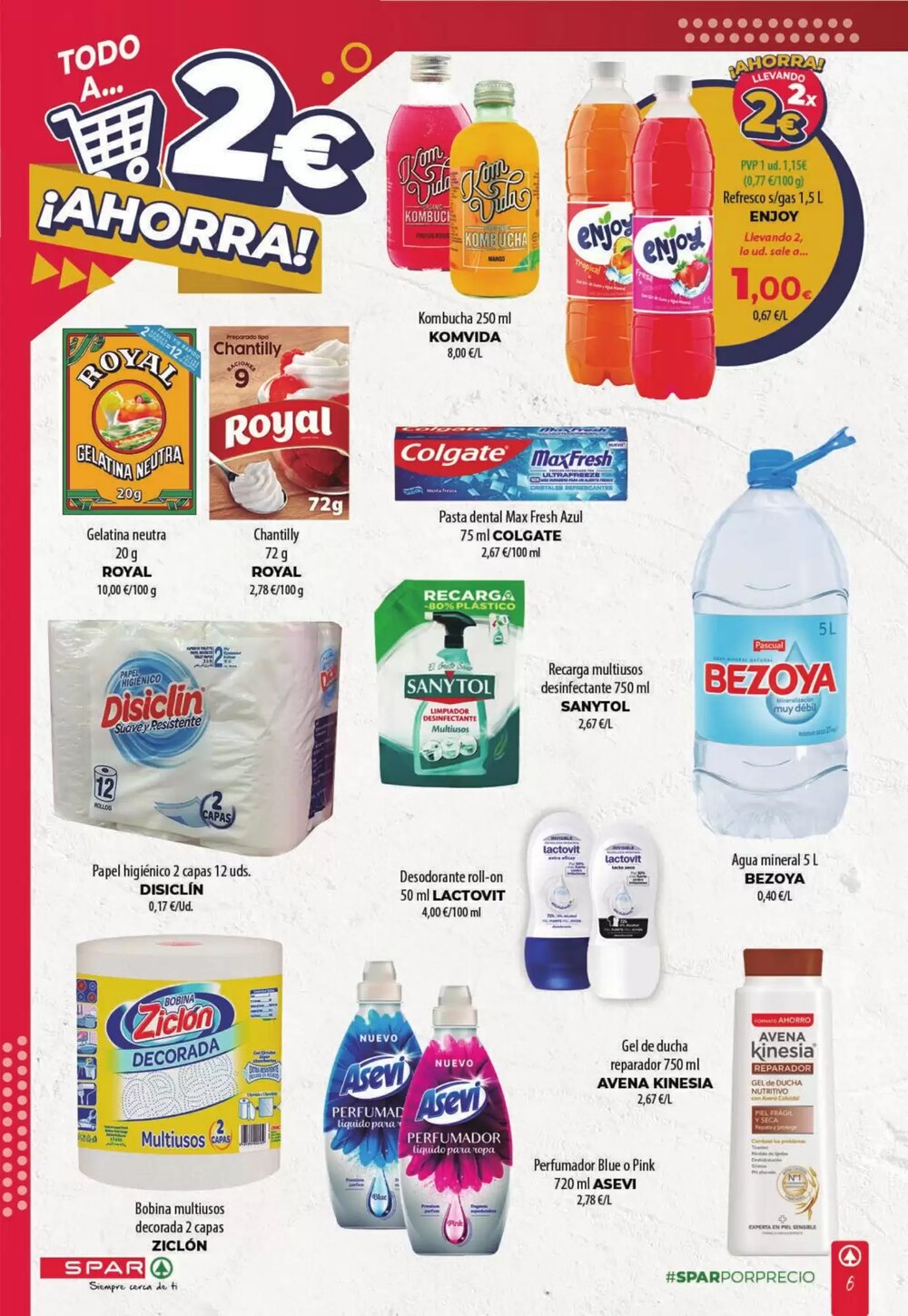 Folleto promocional de Spar válido desde el 14/01/2026 - Página 6.