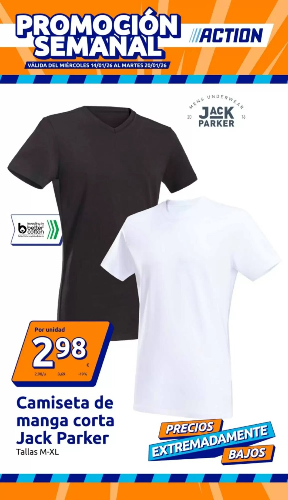 Folleto promocional de Action válido desde el 14/01/2026 - Página 1.