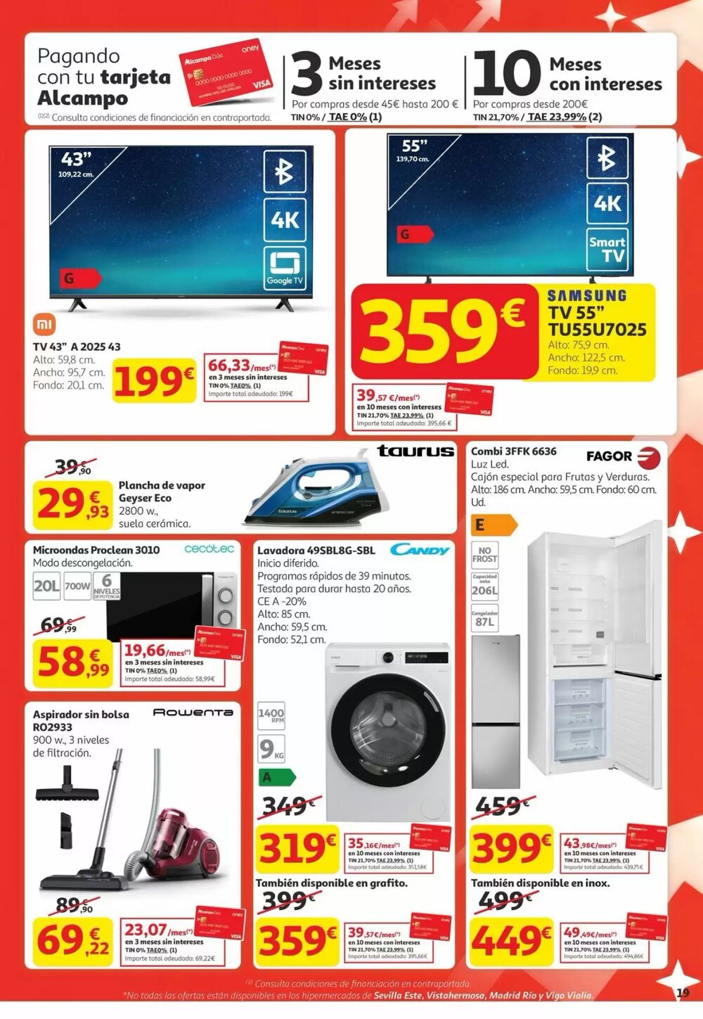 Folleto promocional de Alcampo válido desde el 15/01/2026 - Página 19.