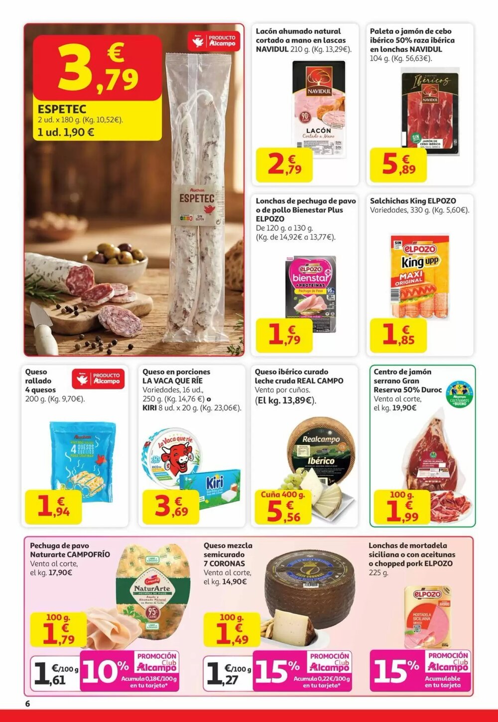Folleto promocional de Alcampo válido desde el 15/01/2026 - Página 6.