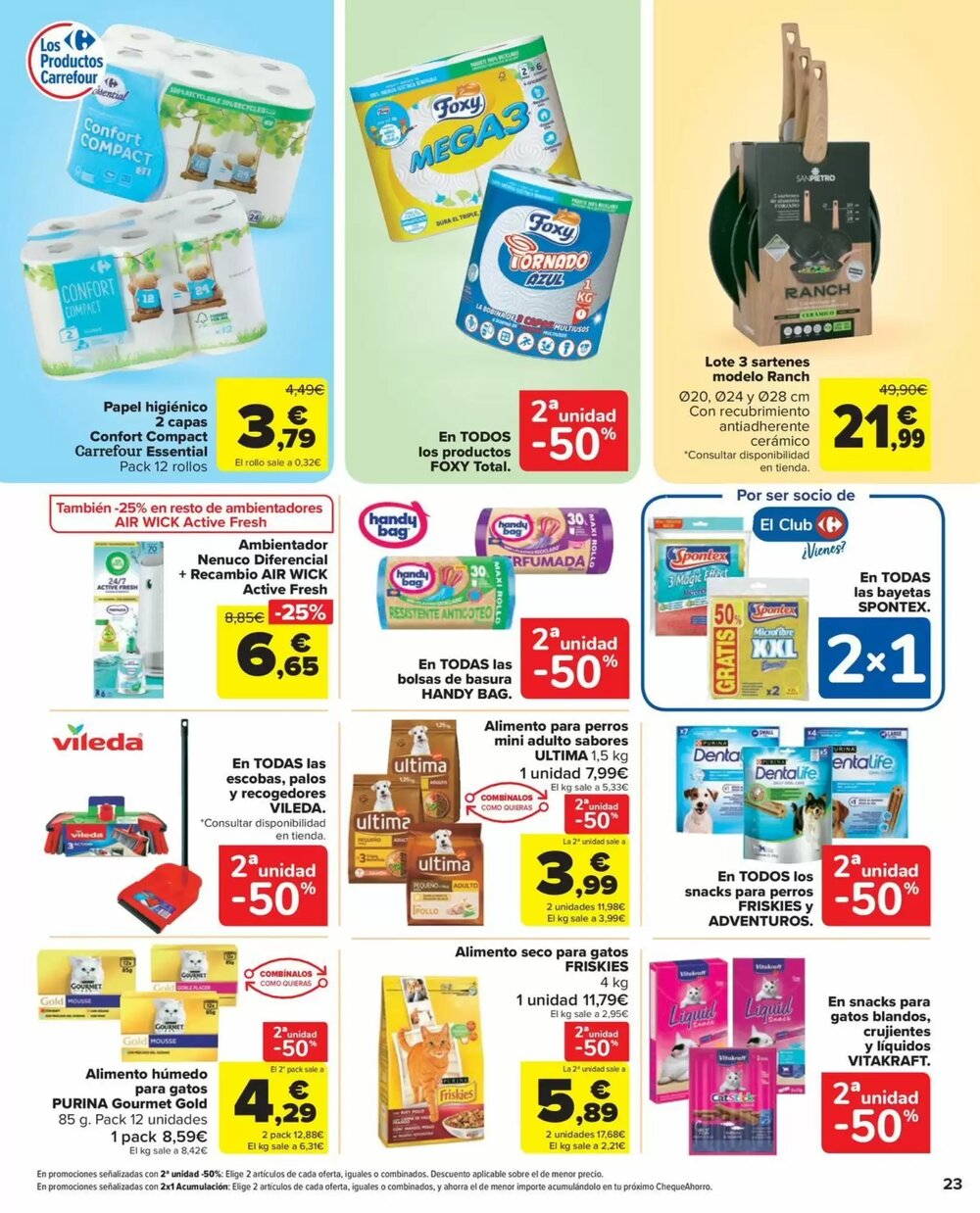 Folleto promocional de Carrefour Market válido desde el 15/01/2026 - Página 23.