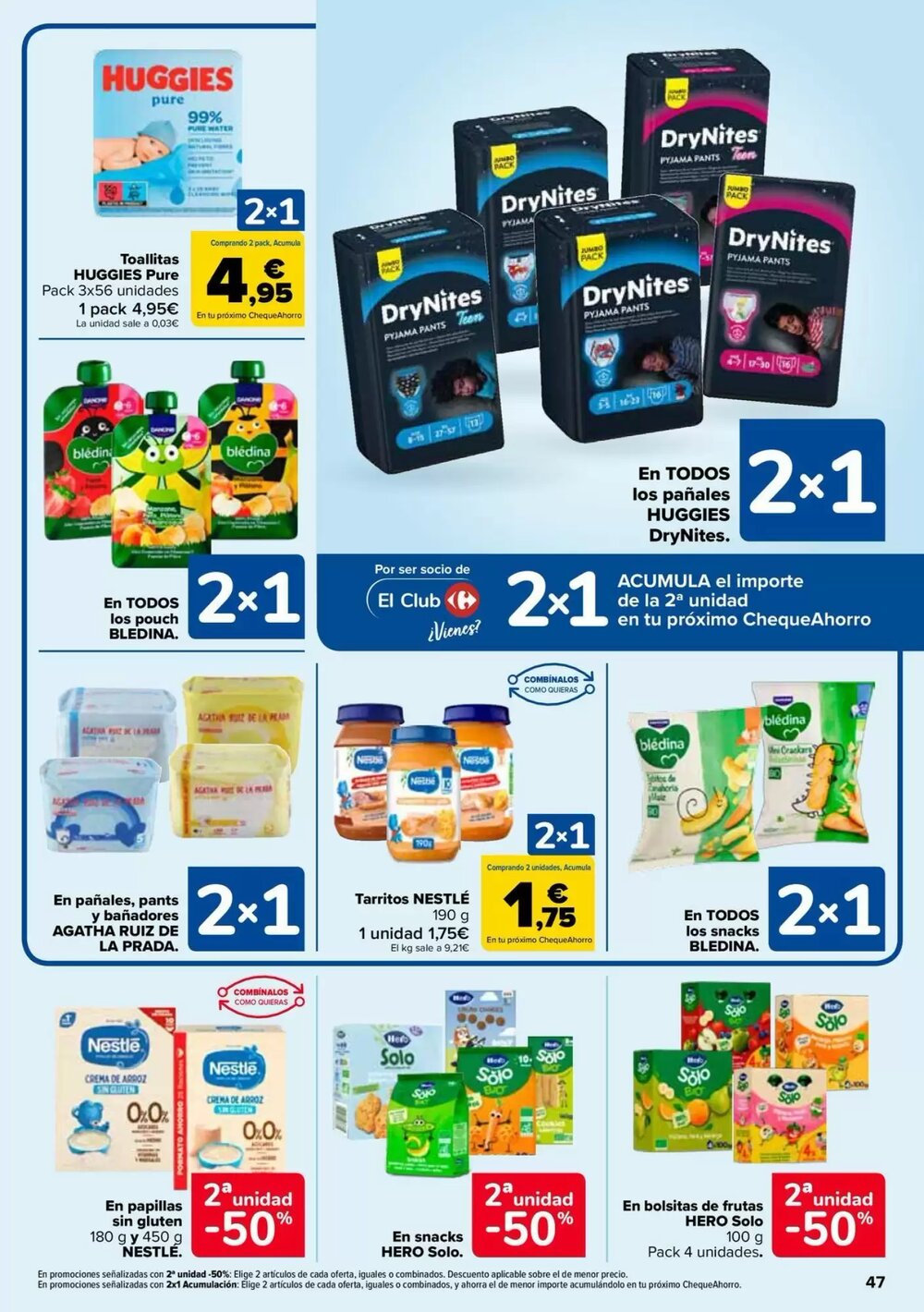 Folleto promocional de Carrefour válido desde el 15/01/2026 - Página 47.