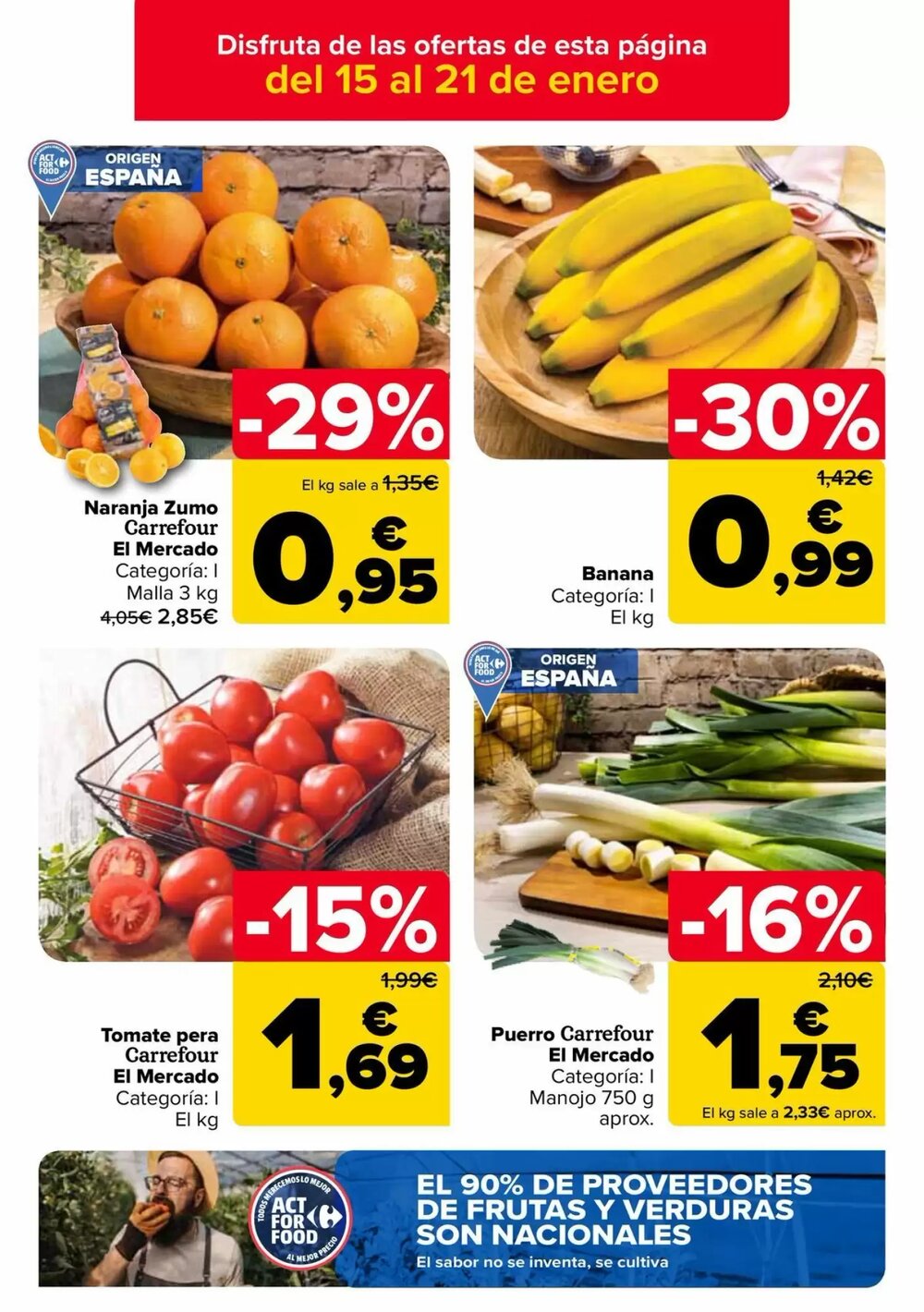 Folleto promocional de Carrefour válido desde el 15/01/2026 - Página 5.