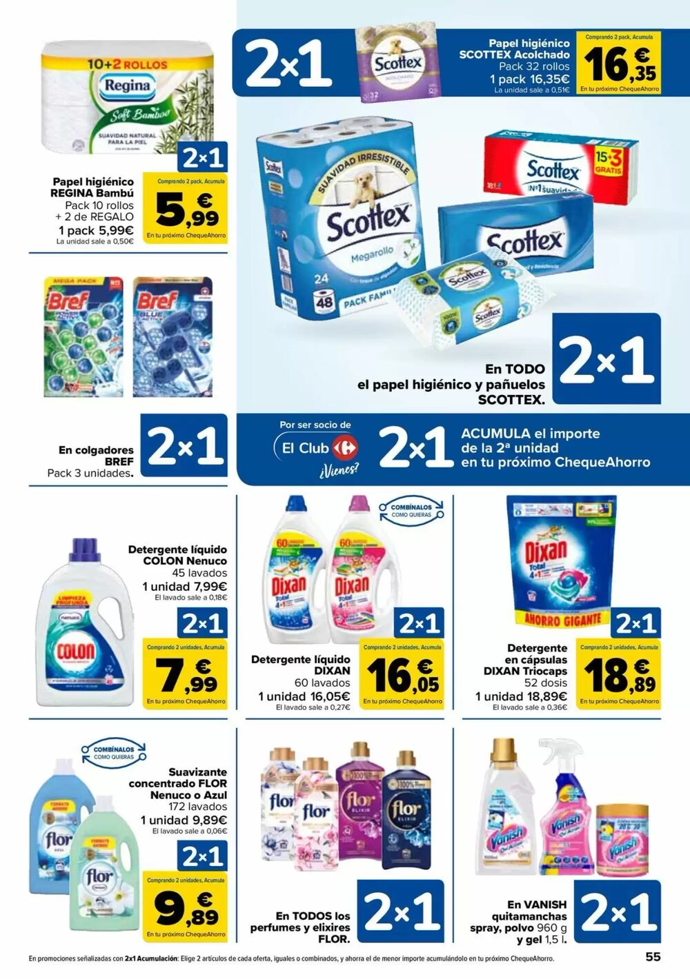 Folleto promocional de Carrefour válido desde el 15/01/2026 - Página 55.