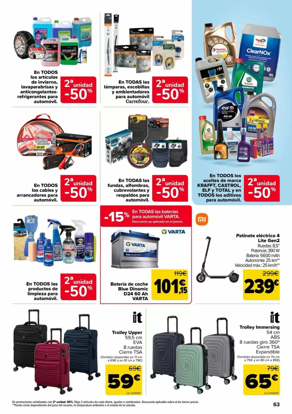 Folleto promocional de Carrefour válido desde el 15/01/2026 - Página 63.