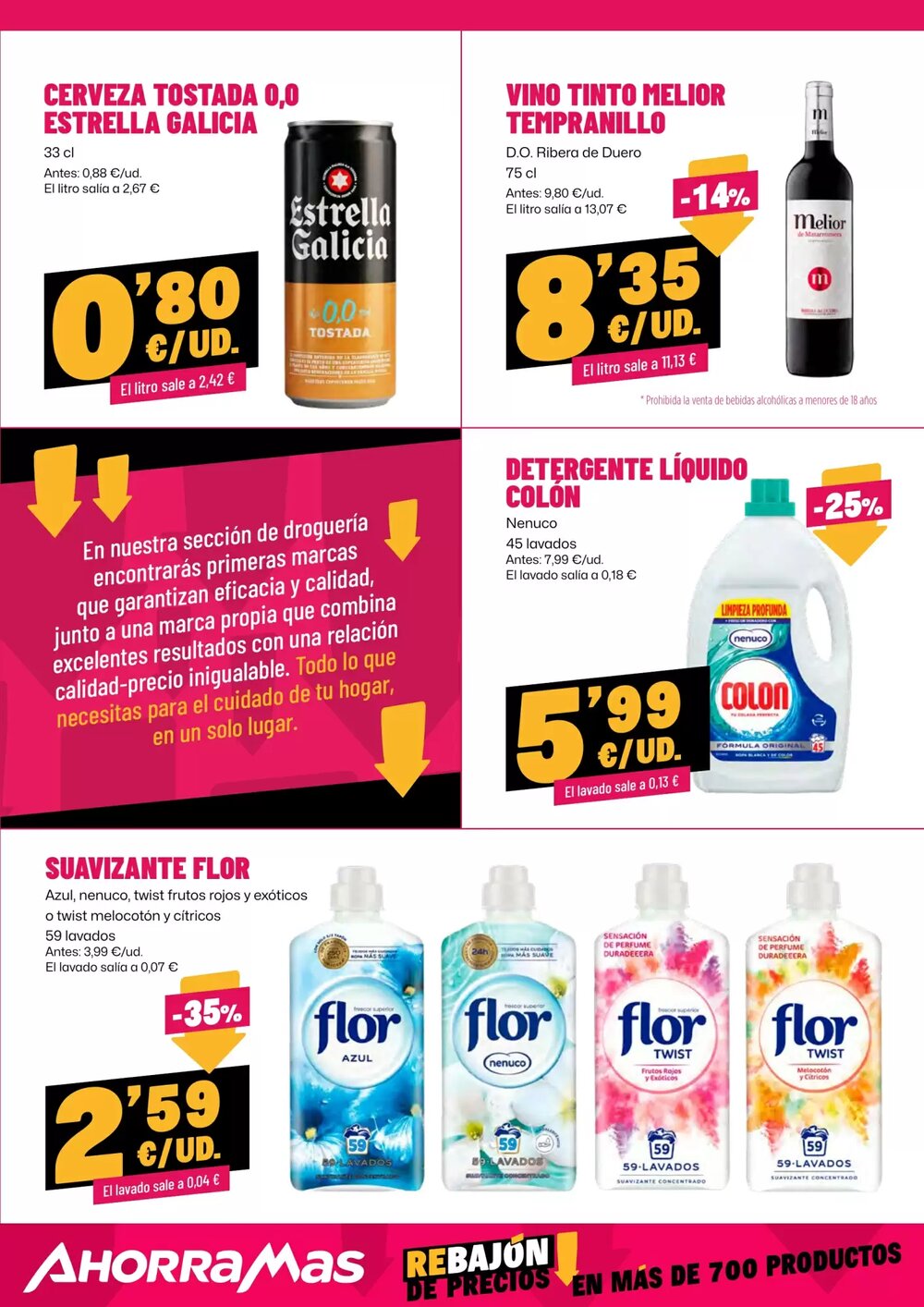 Folleto promocional de AhorraMas válido desde el 15/01/2026 - Página 19.