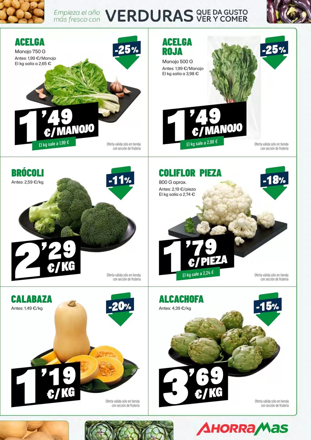 Folleto promocional de AhorraMas válido desde el 15/01/2026 - Página 9.