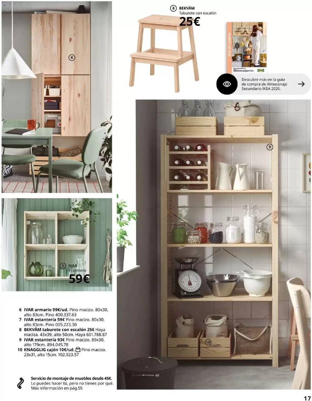 Folleto promocional de IKEA válido desde el 15/01/2026 - Página 17.
