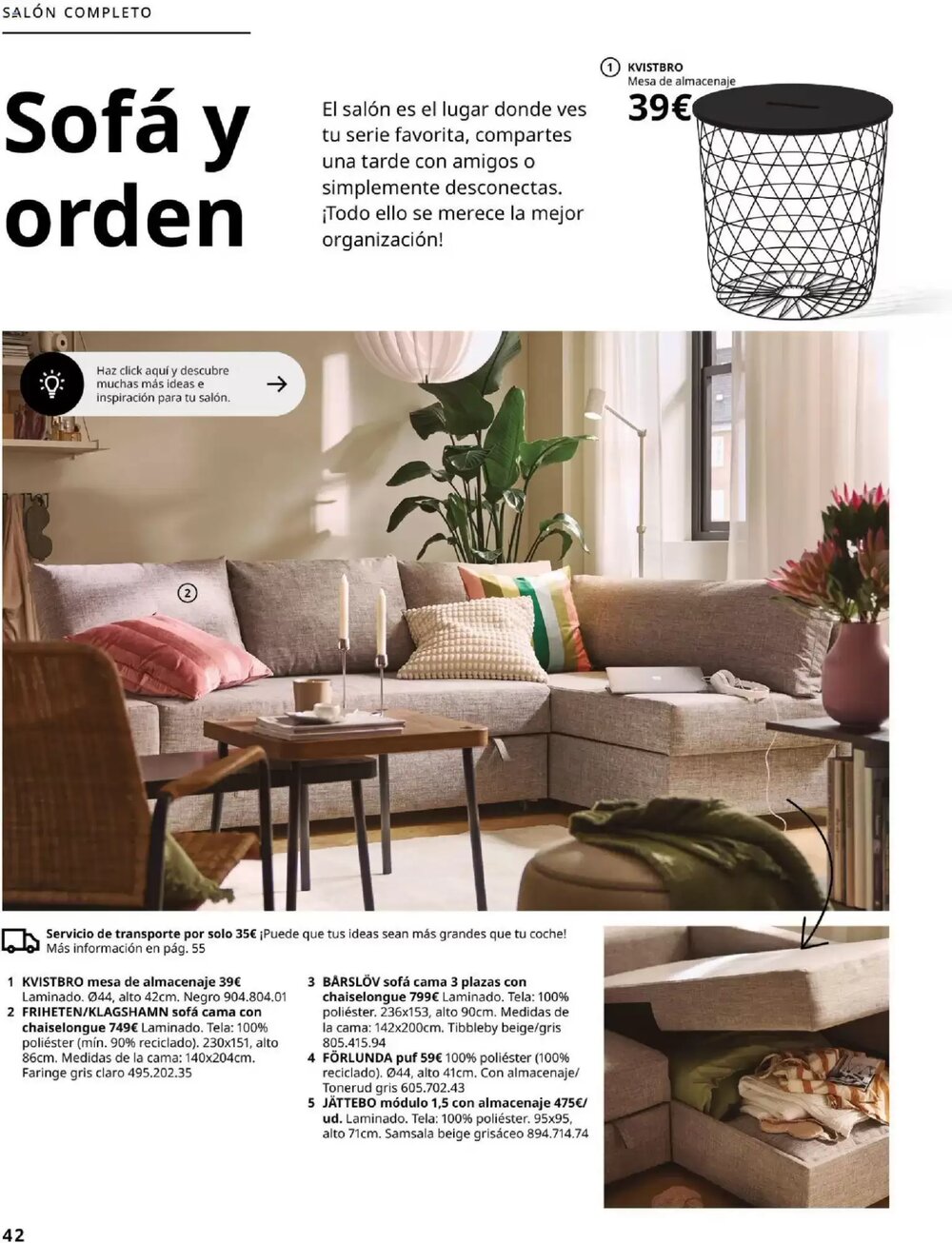Folleto promocional de IKEA válido desde el 15/01/2026 - Página 42.