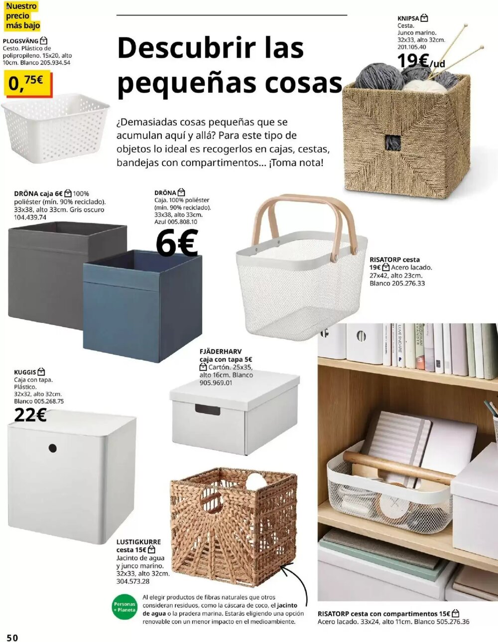 Folleto promocional de IKEA válido desde el 15/01/2026 - Página 50.