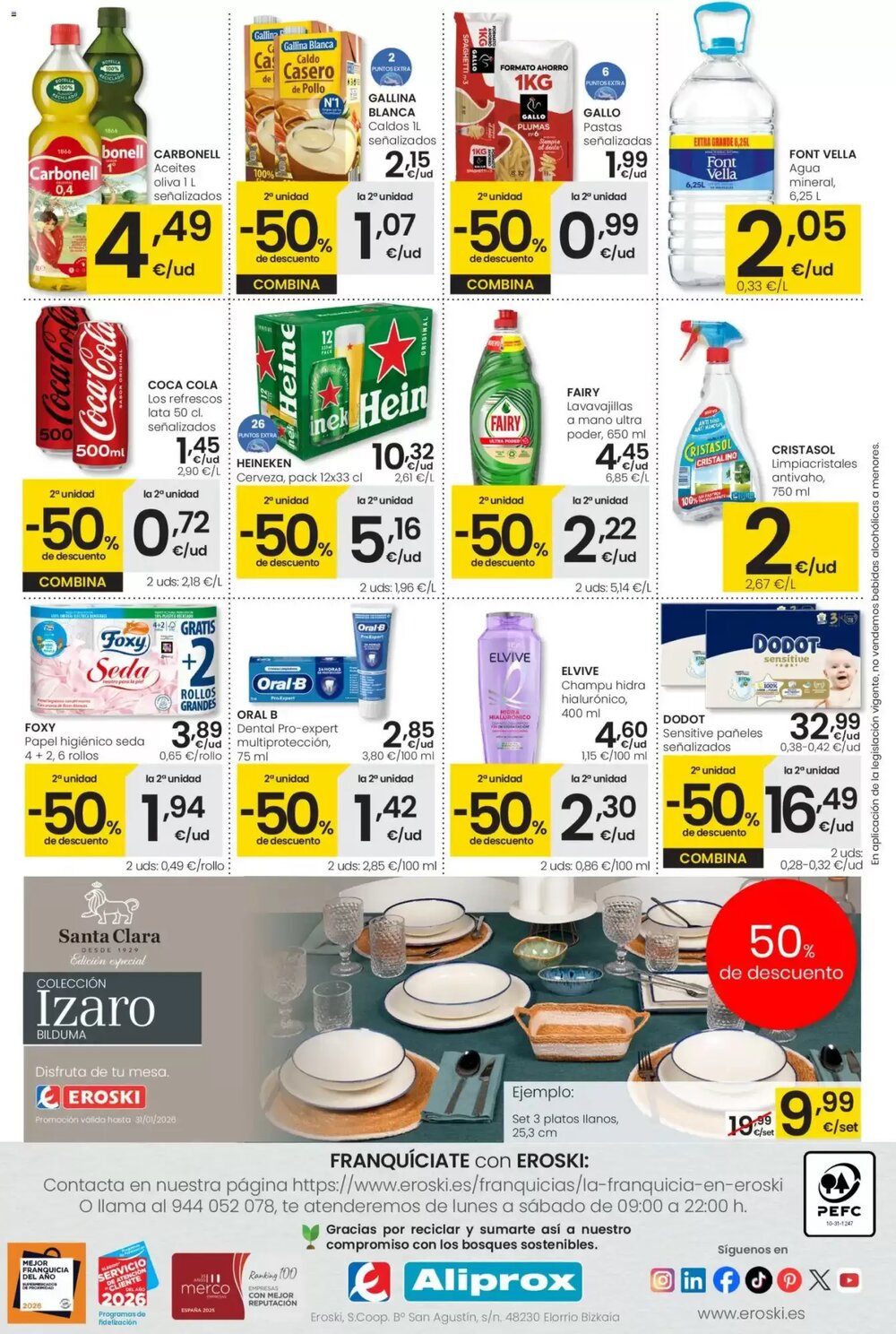 Folleto promocional de Aliprox válido desde el 15/01/2026 - Página 4.