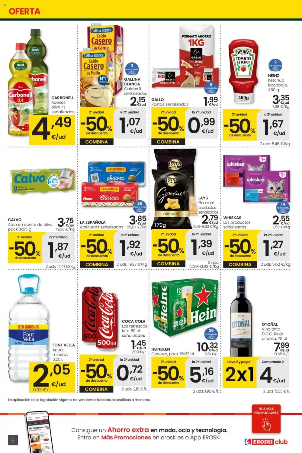 Folleto promocional de Eroski válido desde el 15/01/2026 - Página 6.