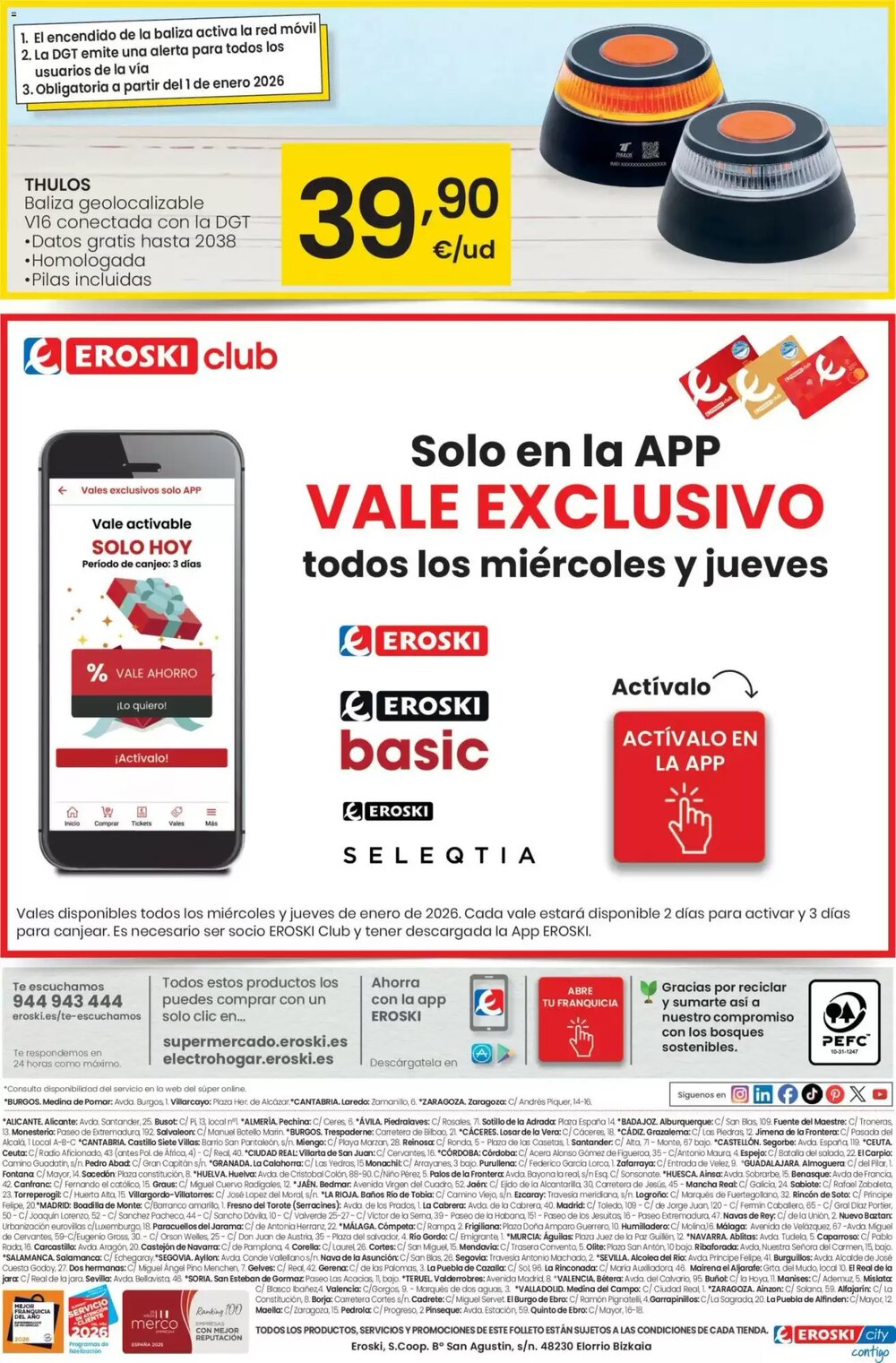 Folleto promocional de Eroski válido desde el 15/01/2026 - Página 8.