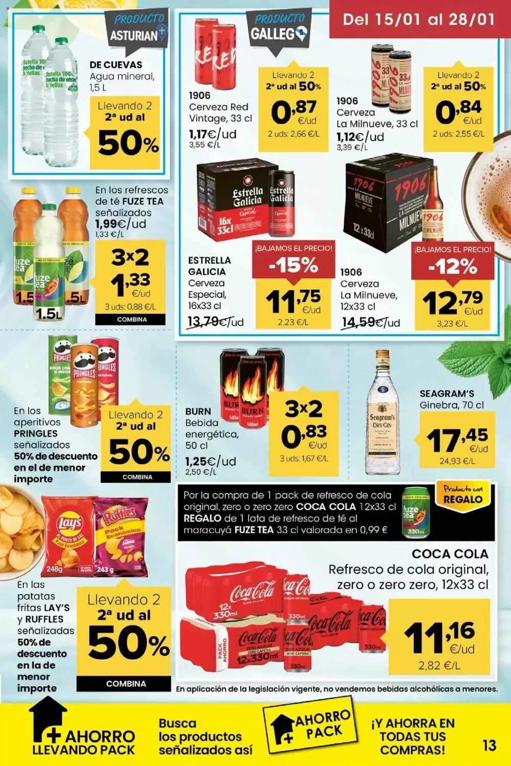 Folleto promocional de Autoservicios Familia válido desde el 15/01/2026 - Página 13.