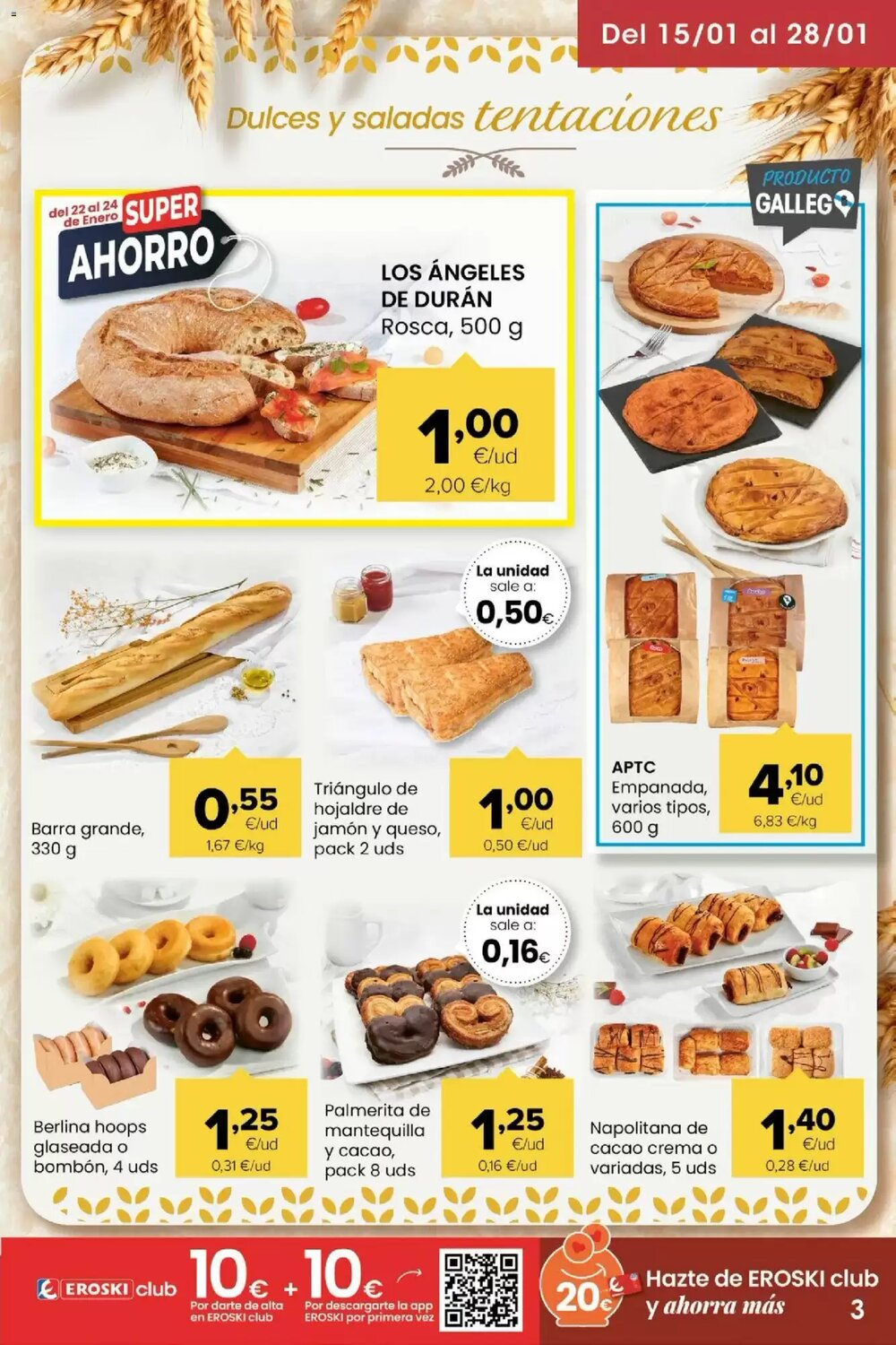 Folleto promocional de Autoservicios Familia válido desde el 15/01/2026 - Página 3.