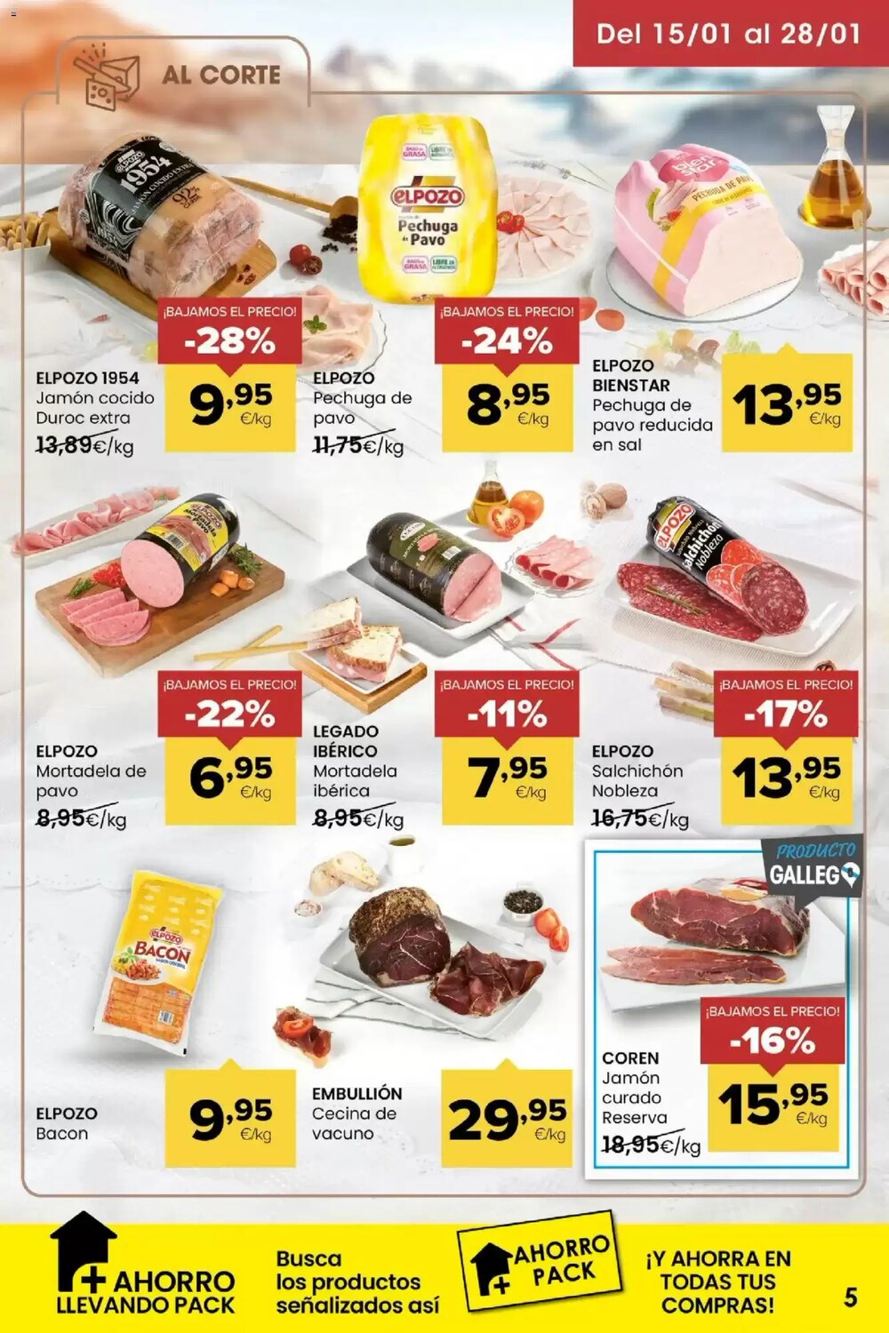 Folleto promocional de Autoservicios Familia válido desde el 15/01/2026 - Página 5.