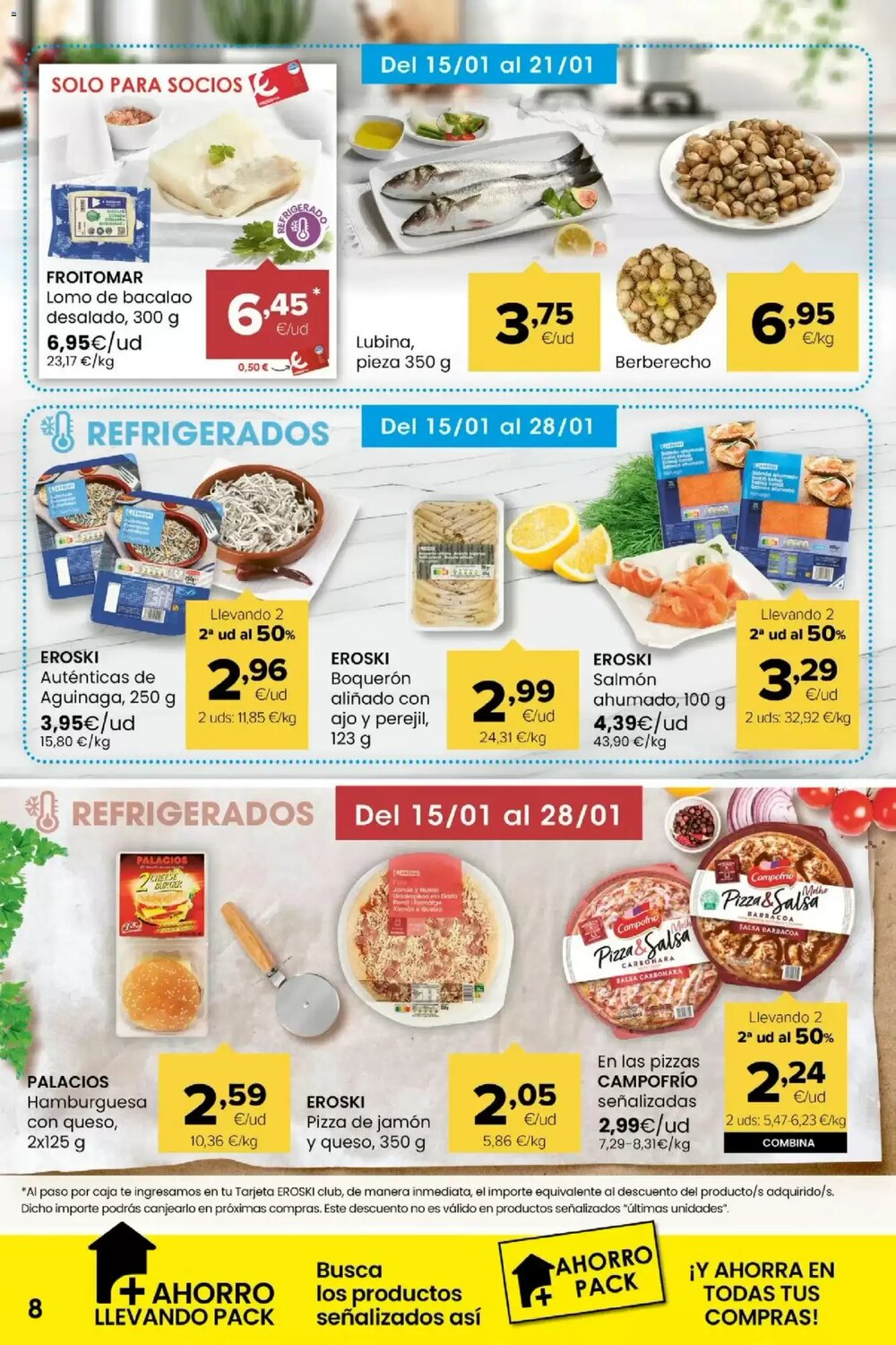 Folleto promocional de Autoservicios Familia válido desde el 15/01/2026 - Página 8.