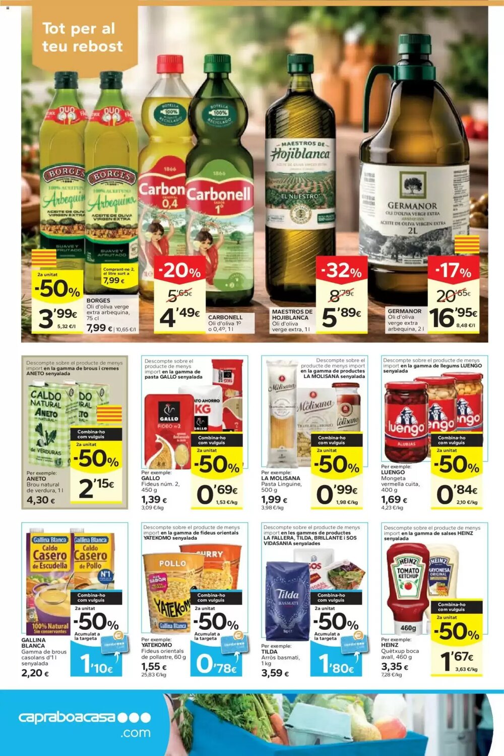 Folleto promocional de Caprabo válido desde el 15/01/2026 - Página 10.