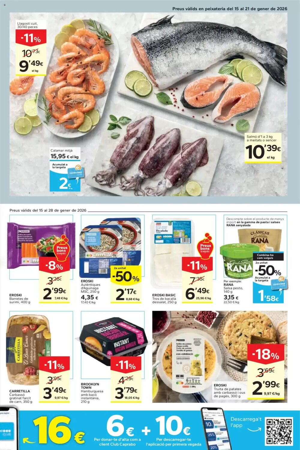 Folleto promocional de Caprabo válido desde el 15/01/2026 - Página 5.