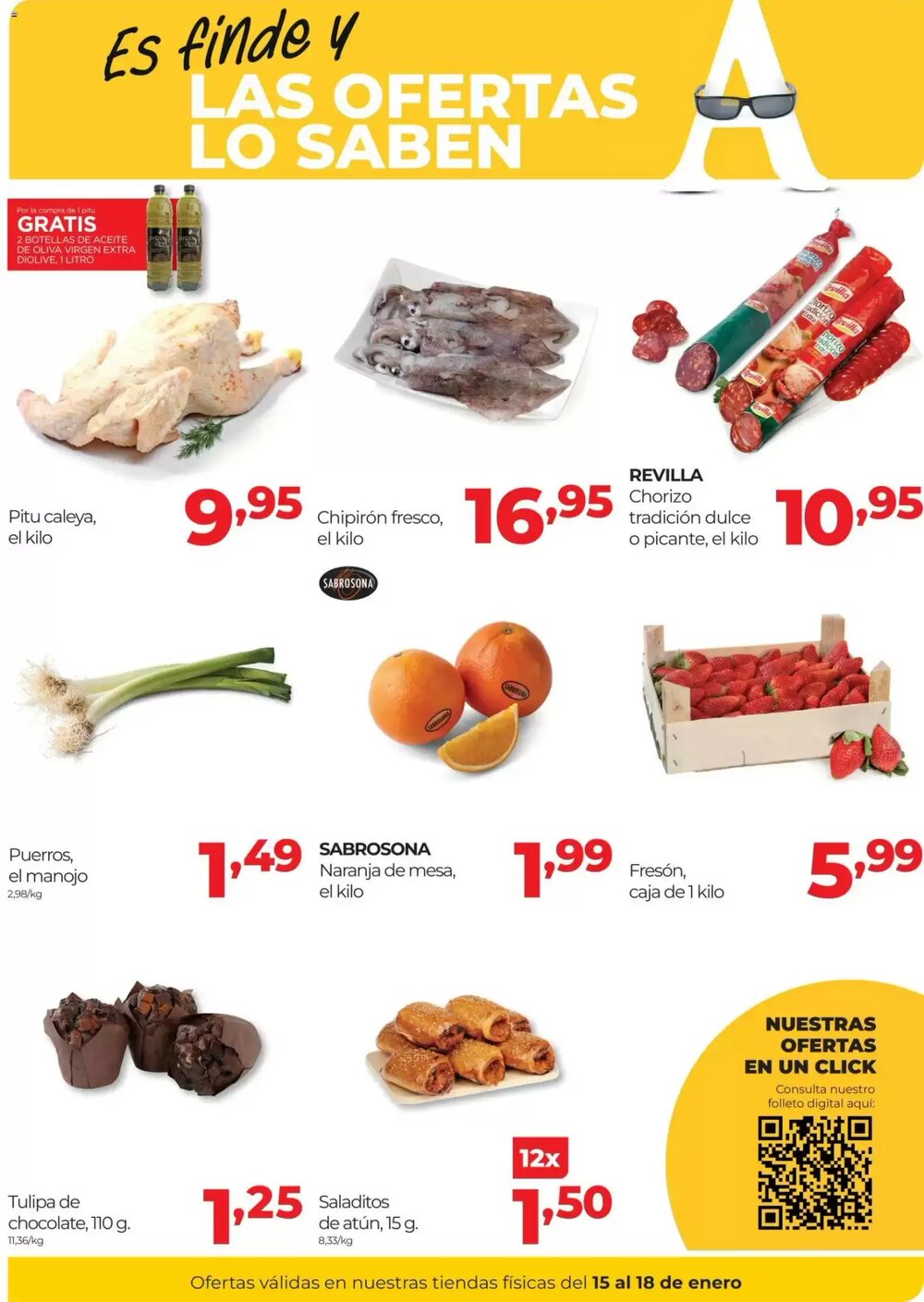 Folleto promocional de Alimerka válido desde el 15/01/2026 - Página 2.