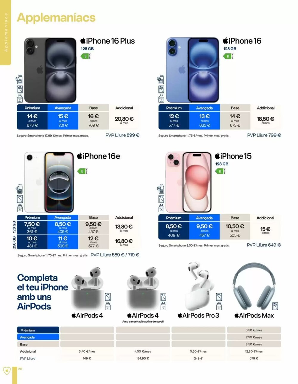 Folleto promocional de Movistar válido desde el 15/01/2026 - Página 20.