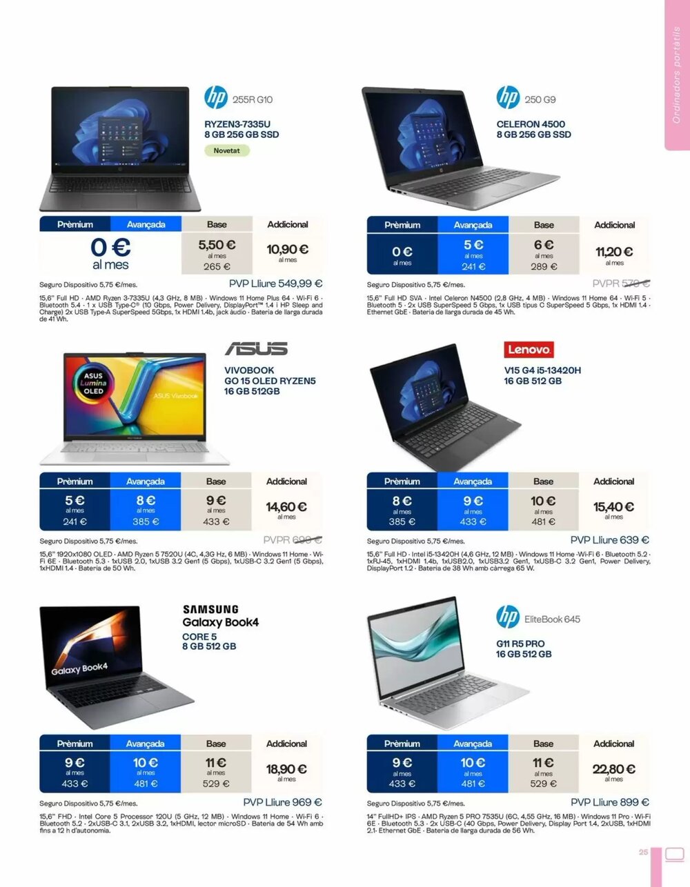 Folleto promocional de Movistar válido desde el 15/01/2026 - Página 25.