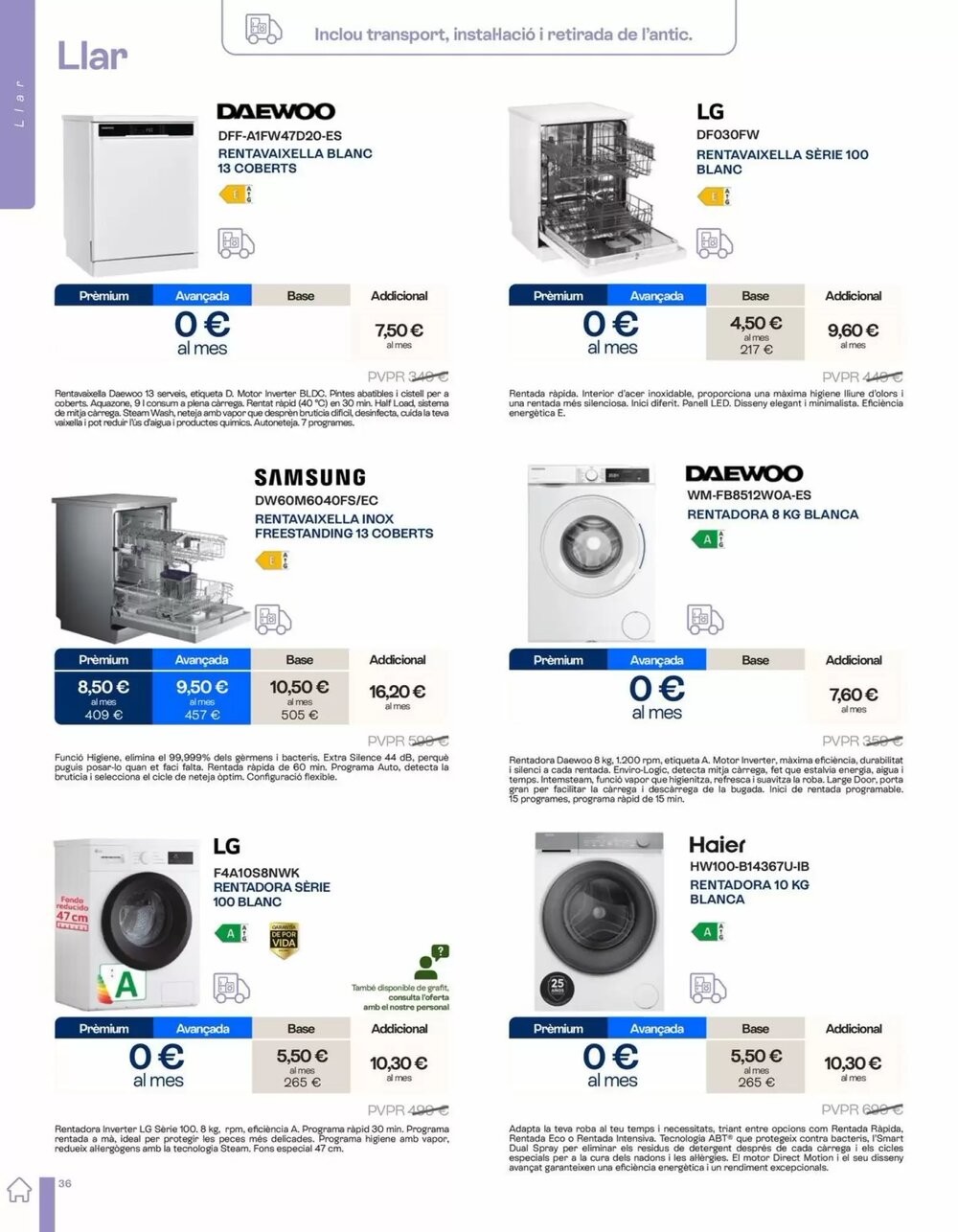 Folleto promocional de Movistar válido desde el 15/01/2026 - Página 36.