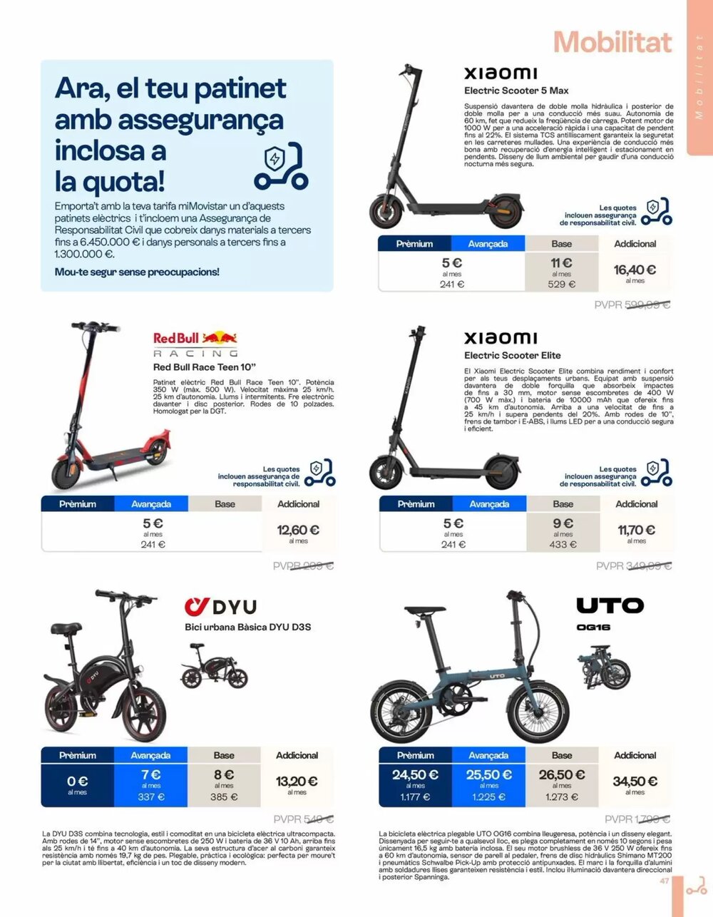 Folleto promocional de Movistar válido desde el 15/01/2026 - Página 47.