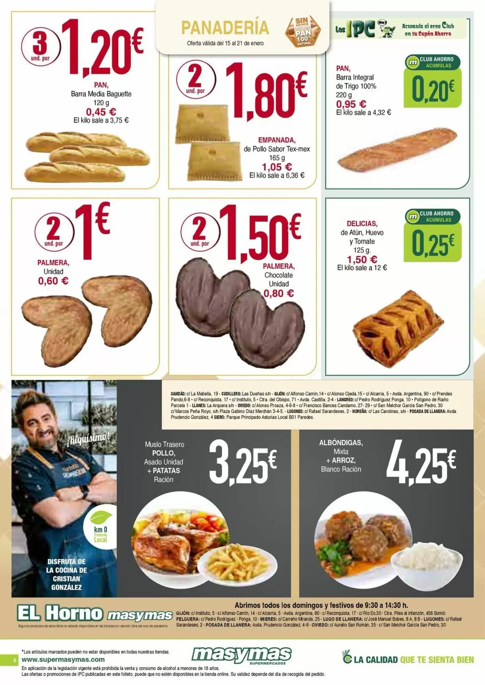 Folleto promocional de Masymas válido desde el 15/01/2026 - Página 6.