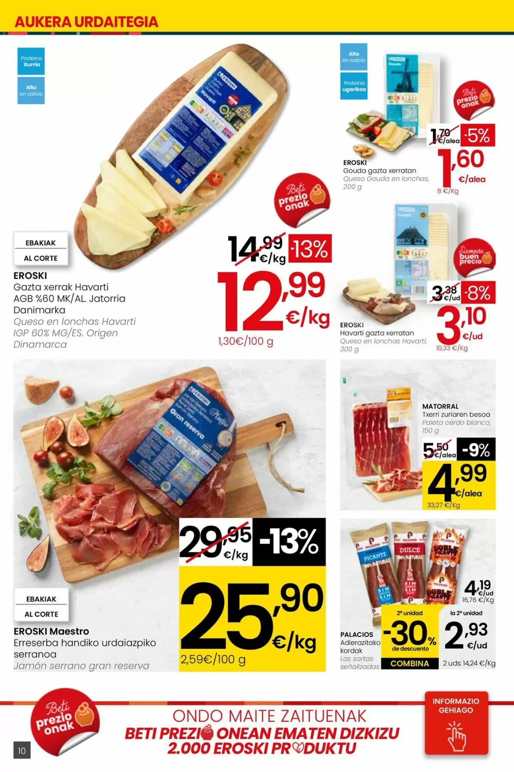 Folleto promocional de Eroski válido desde el 15/01/2026 - Página 10.