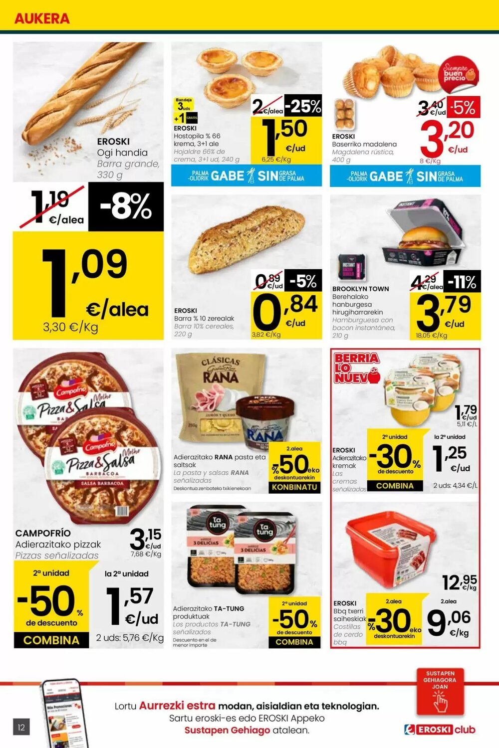 Folleto promocional de Eroski válido desde el 15/01/2026 - Página 12.