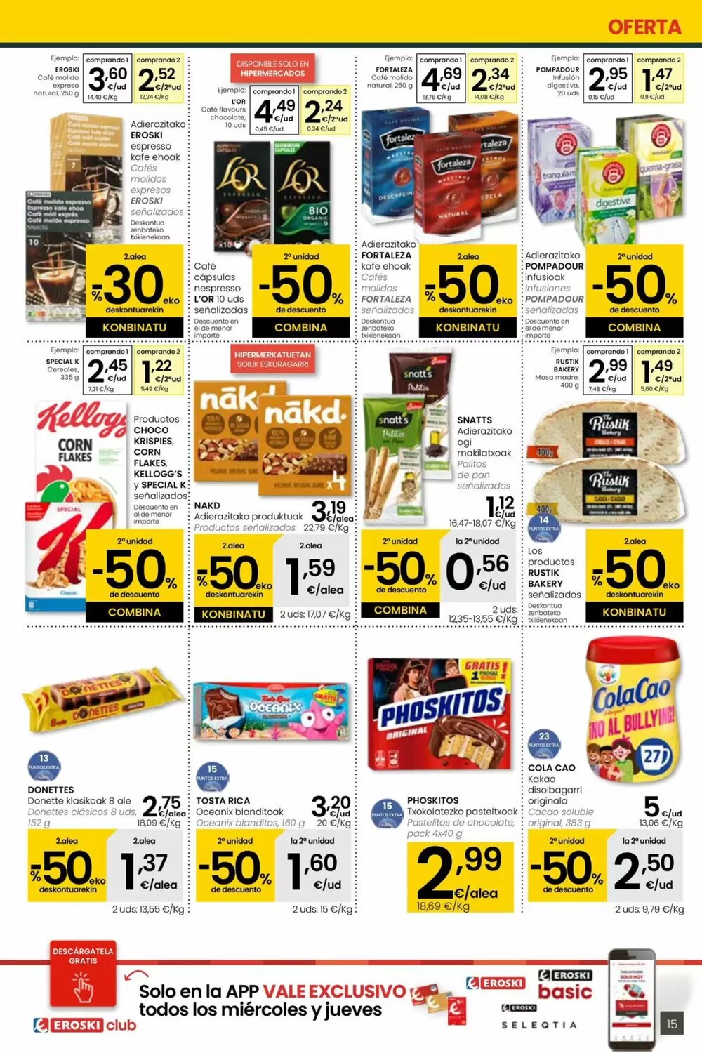Folleto promocional de Eroski válido desde el 15/01/2026 - Página 15.