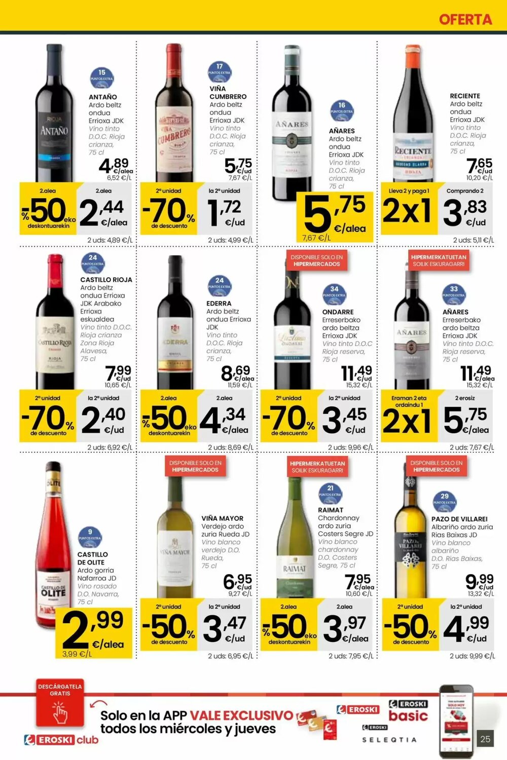 Folleto promocional de Eroski válido desde el 15/01/2026 - Página 25.