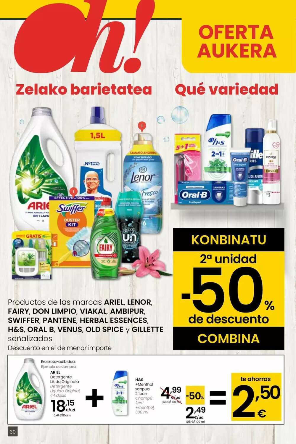 Folleto promocional de Eroski válido desde el 15/01/2026 - Página 30.