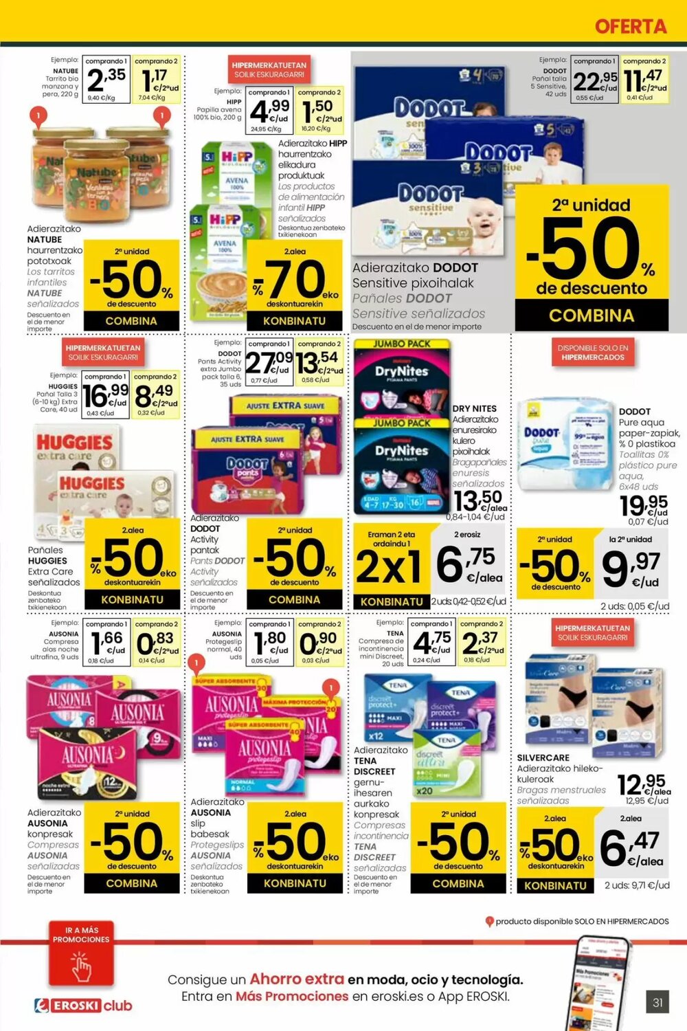 Folleto promocional de Eroski válido desde el 15/01/2026 - Página 31.