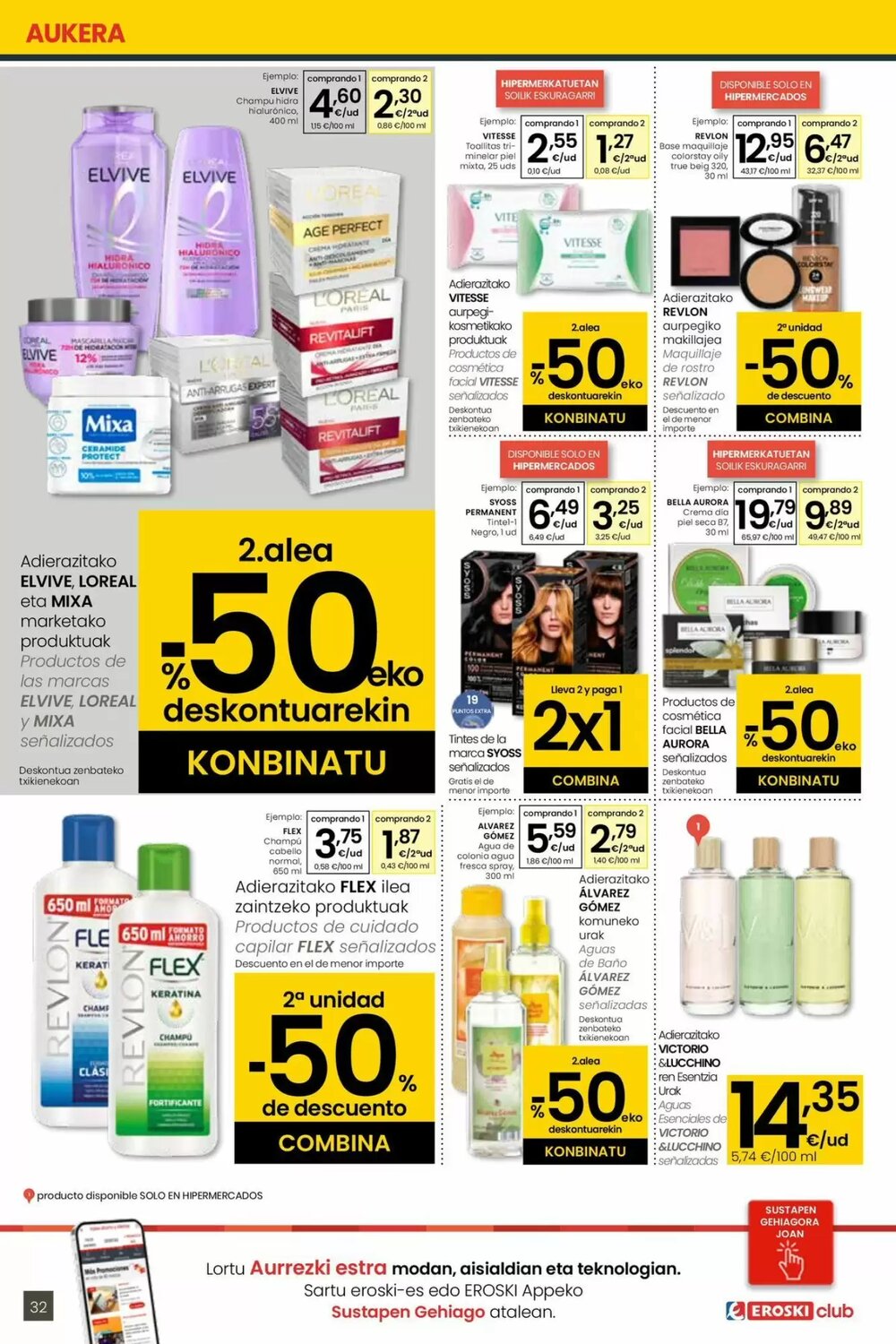 Folleto promocional de Eroski válido desde el 15/01/2026 - Página 32.
