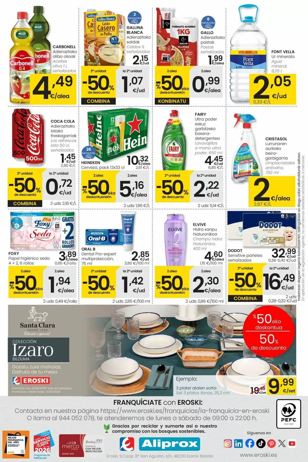 Folleto promocional de Eroski válido desde el 15/01/2026 - Página 4.