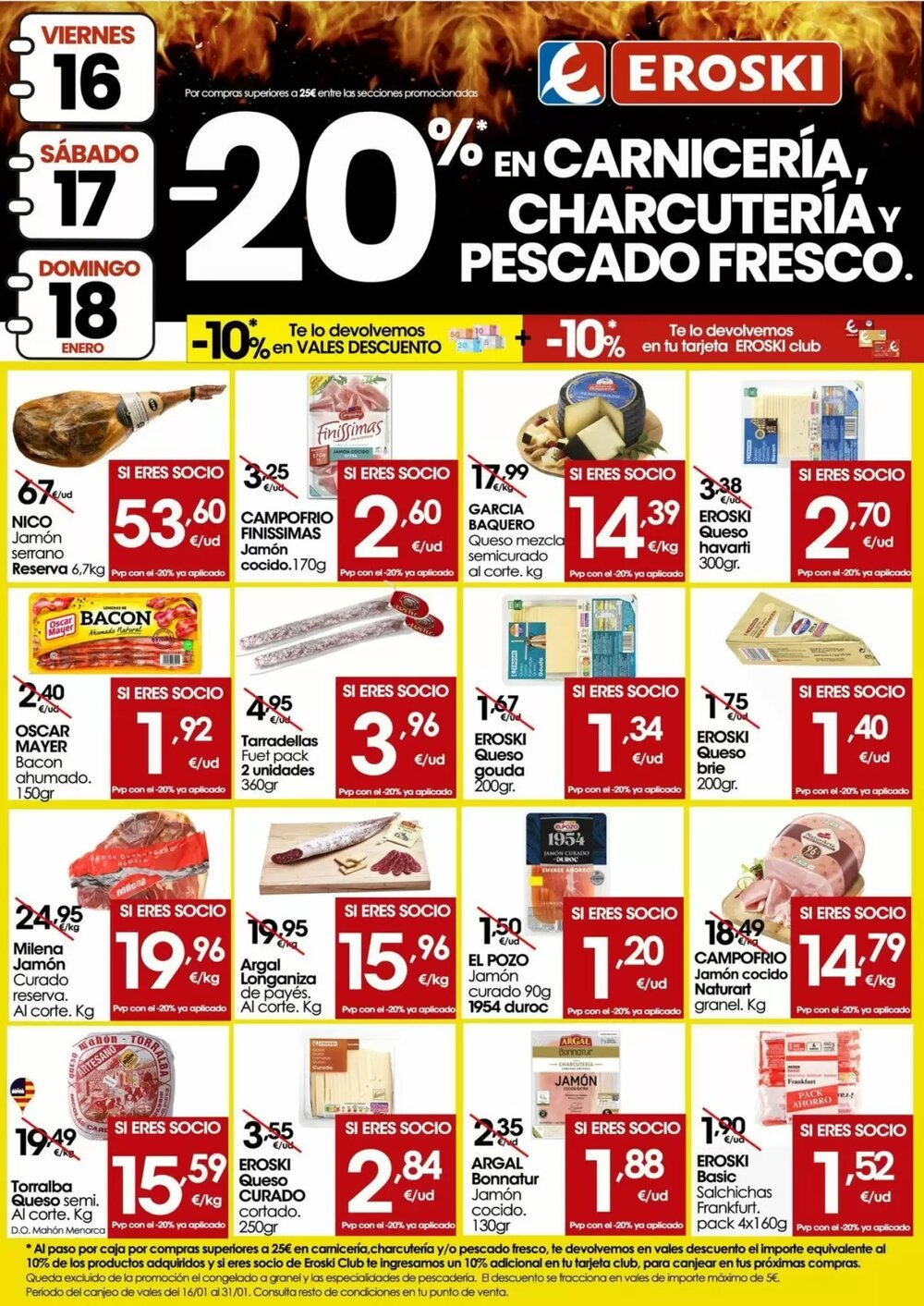 Folleto promocional de Eroski válido desde el 16/01/2026 - Página 4.